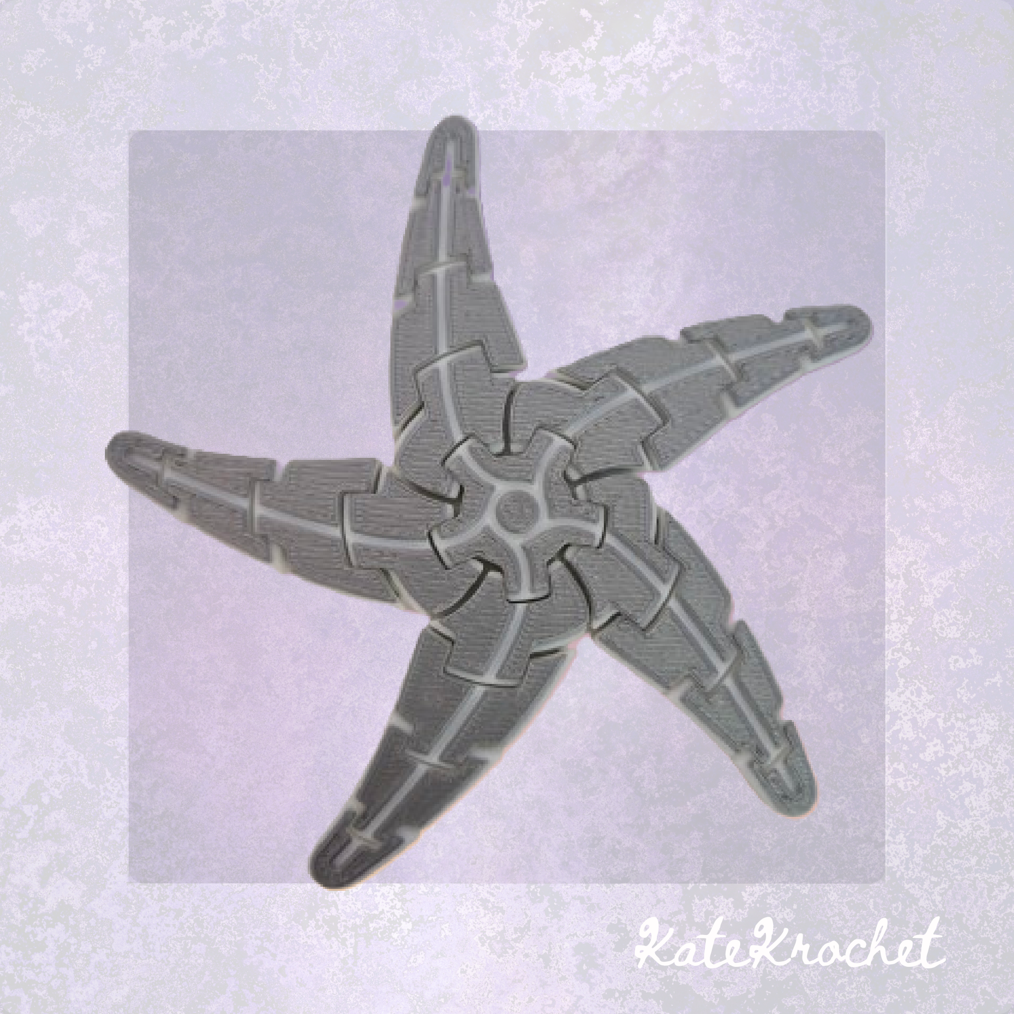 3D Printed Fidget Starfish