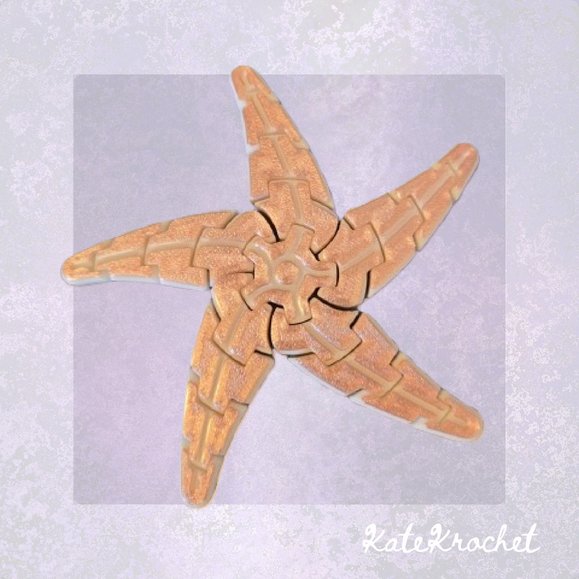 3D Printed Fidget Starfish