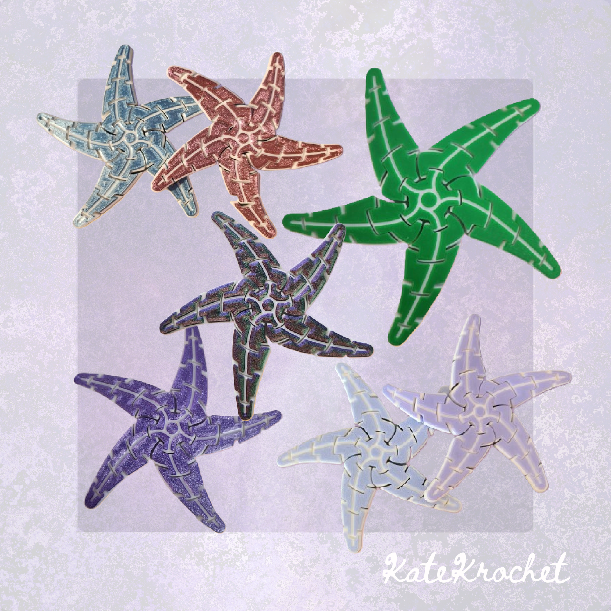 3D Printed Fidget Starfish