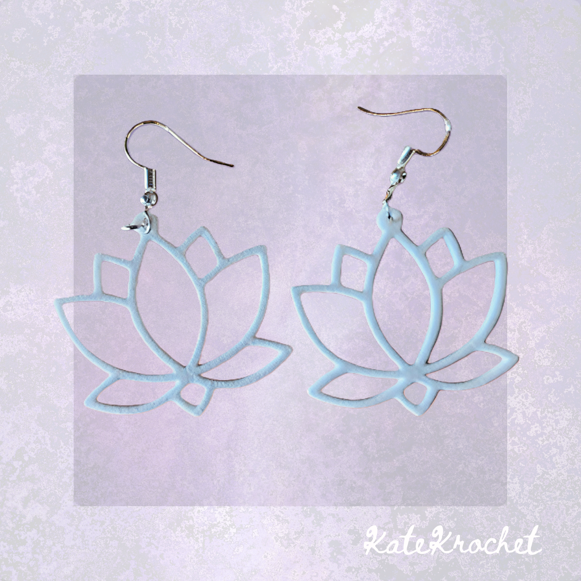 Lotus Flower Earrings
