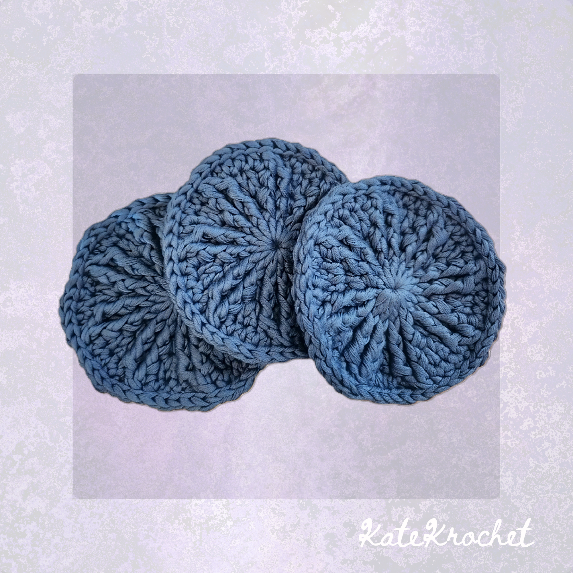 Bamboo Face Scrubbies - 3 pack