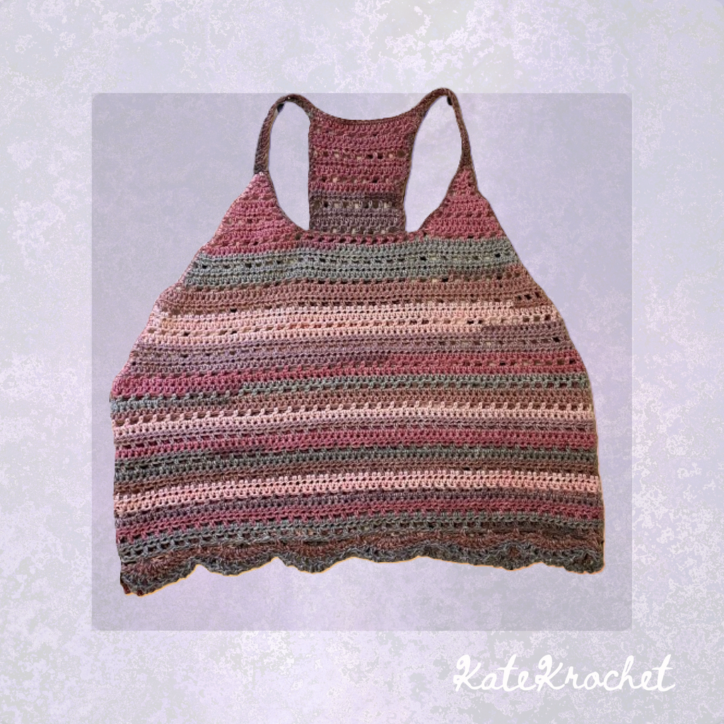 Boho Racer Back Top