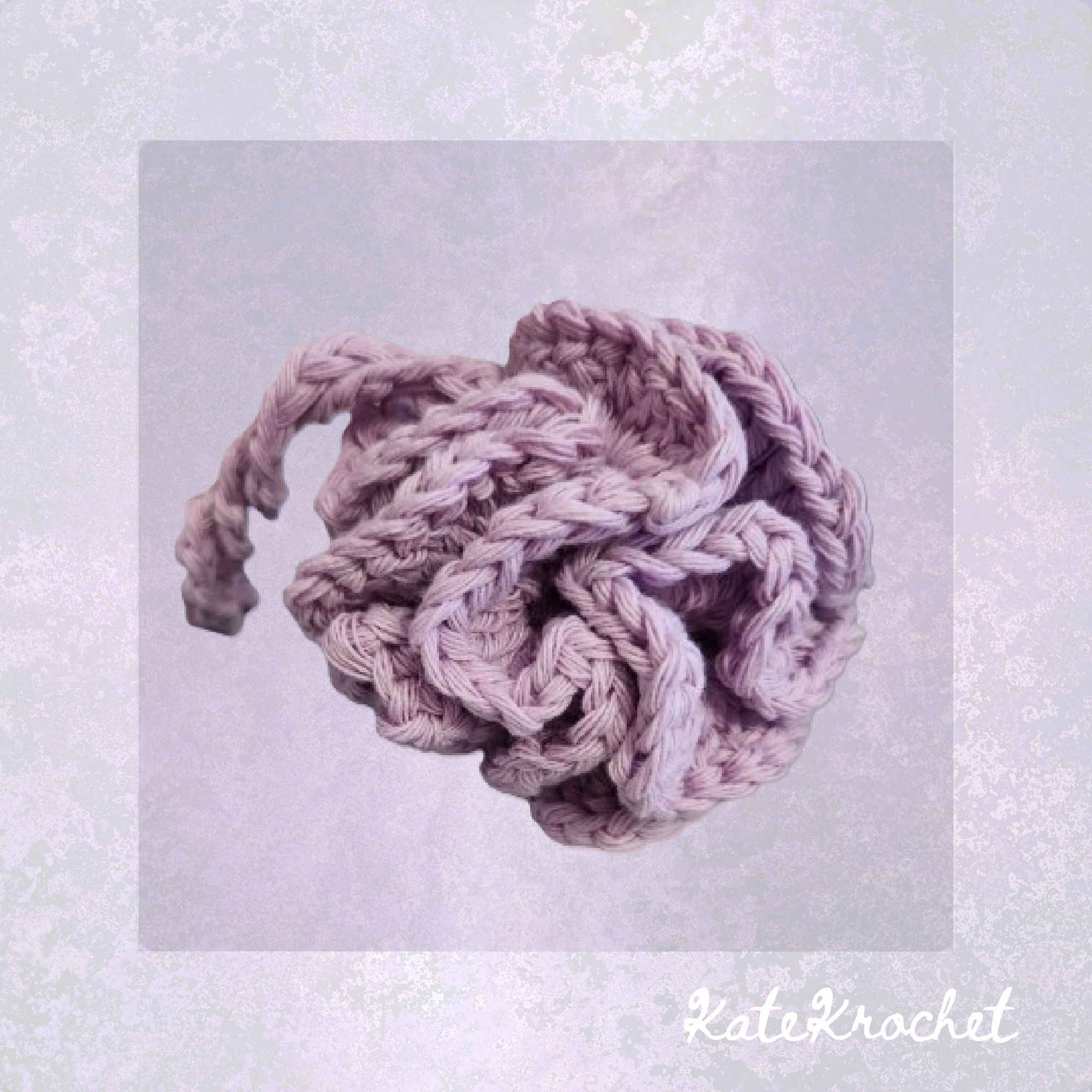 Crocheted Bath Poufs