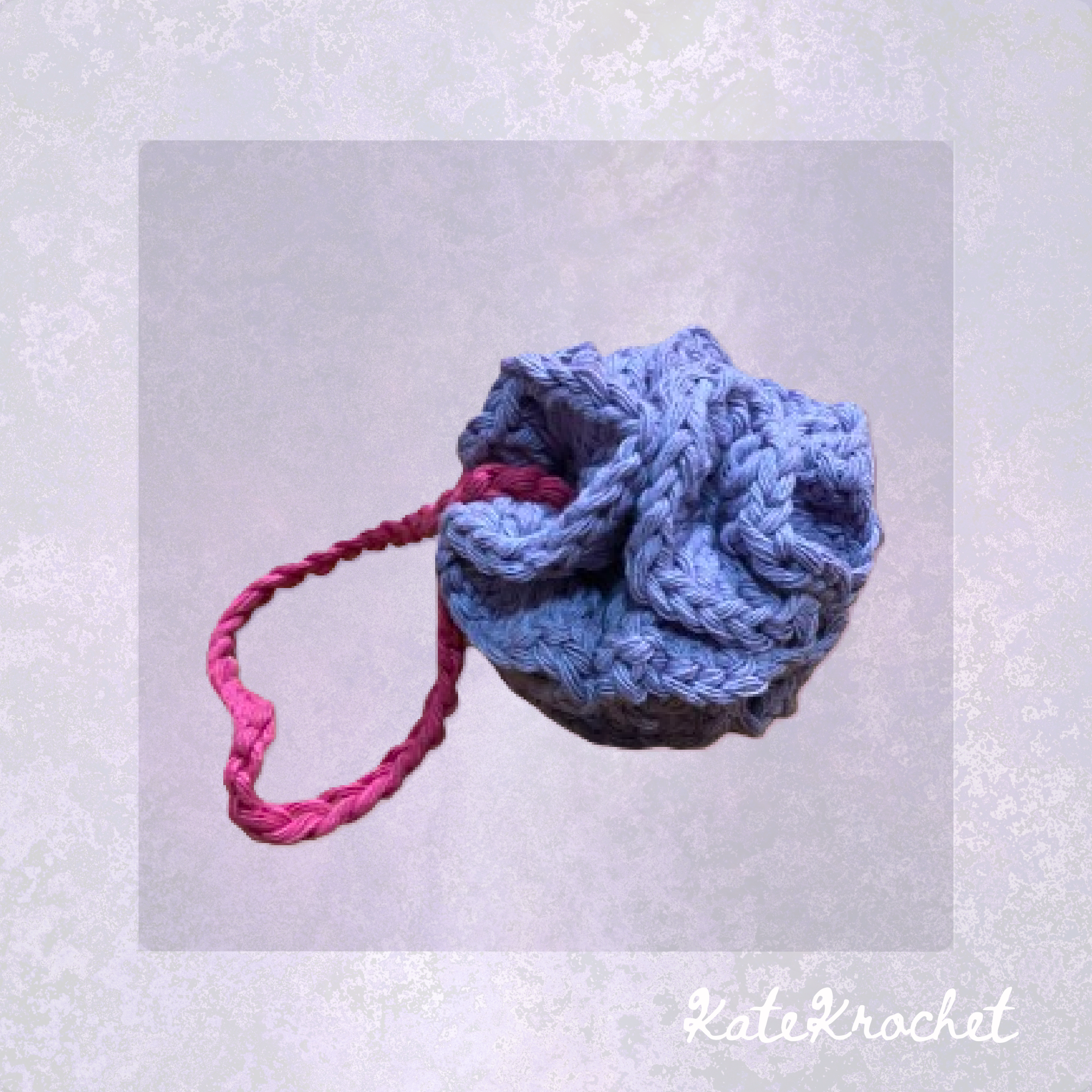 Crocheted Bath Poufs