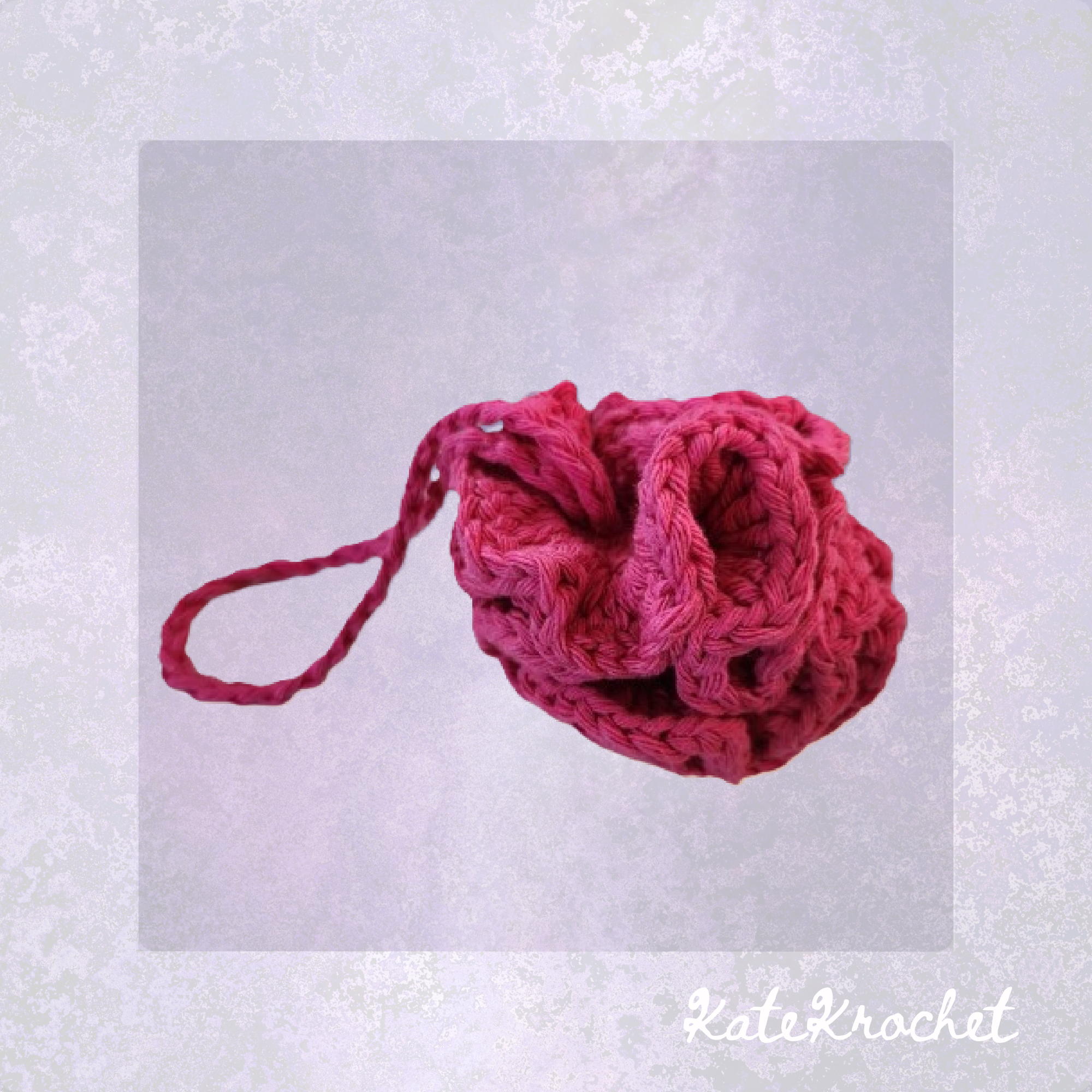 Crocheted Bath Poufs