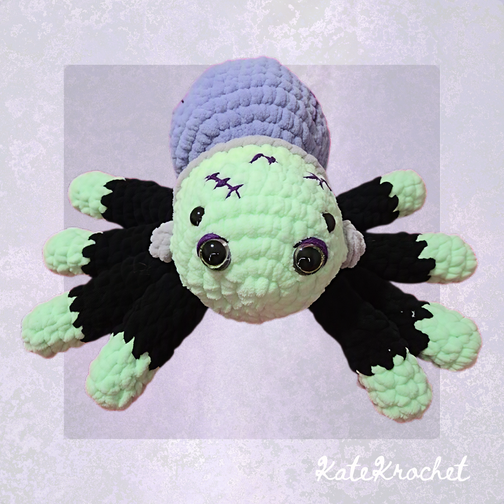 Halloween Crochet Spiders – Handmade Spooky Spider Decorations