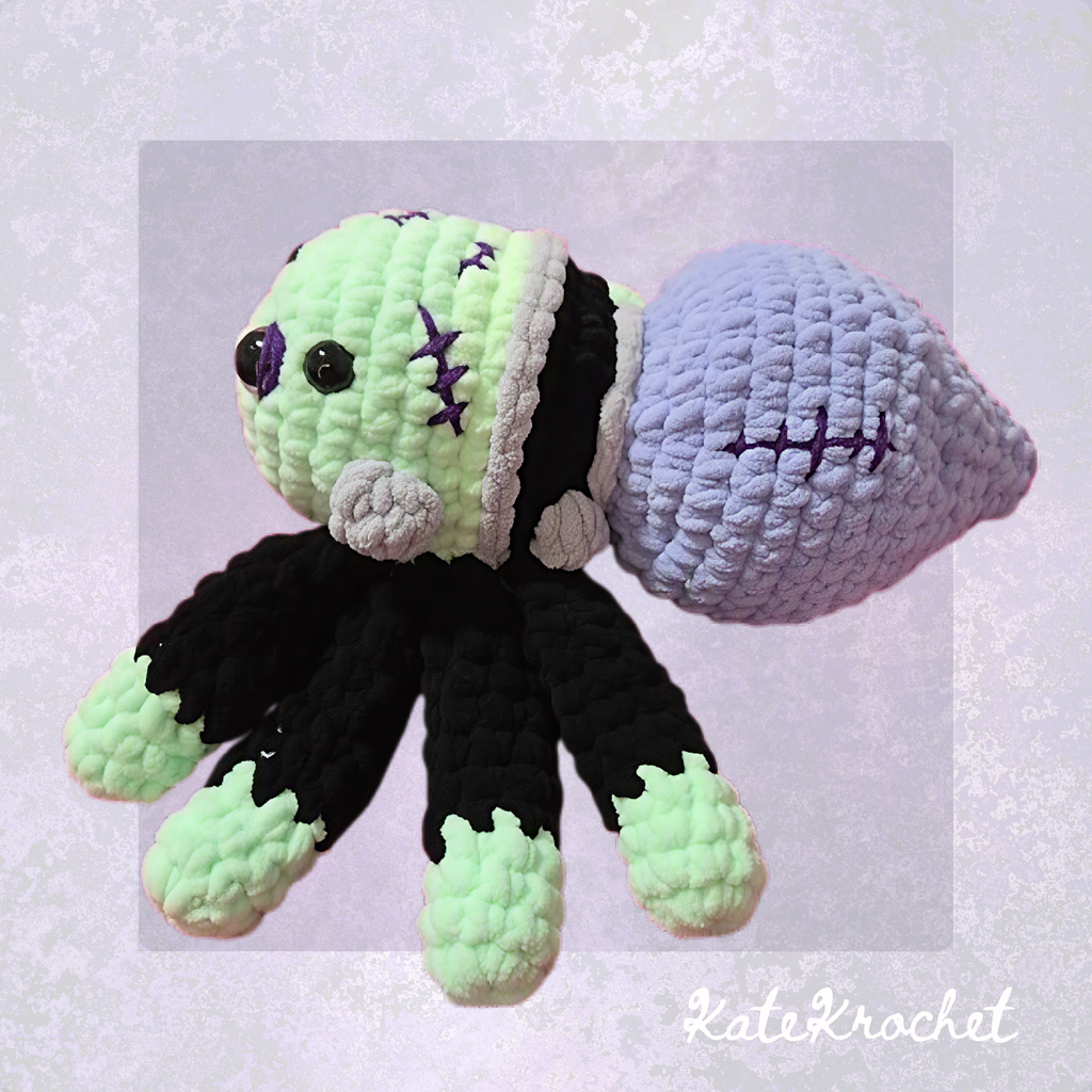 Halloween Crochet Spiders – Handmade Spooky Spider Decorations