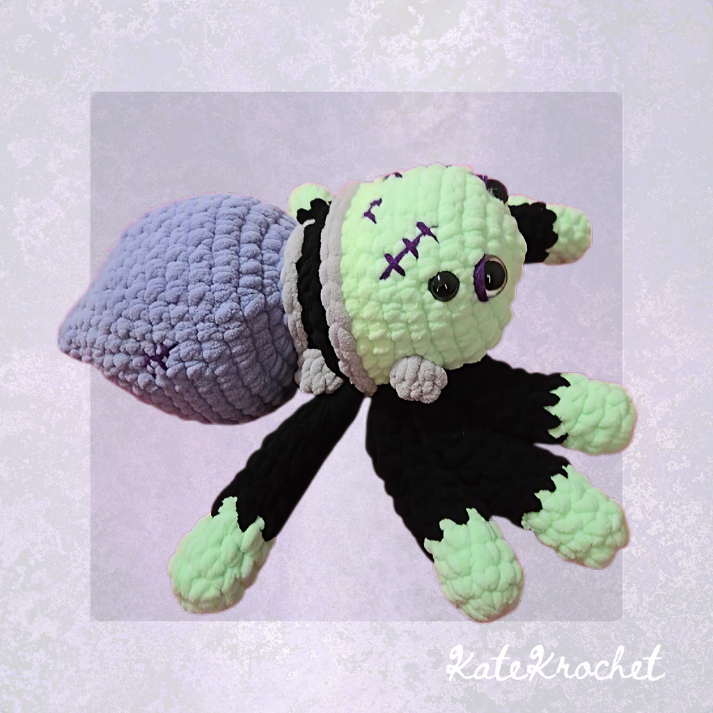 Halloween Crochet Spiders – Handmade Spooky Spider Decorations