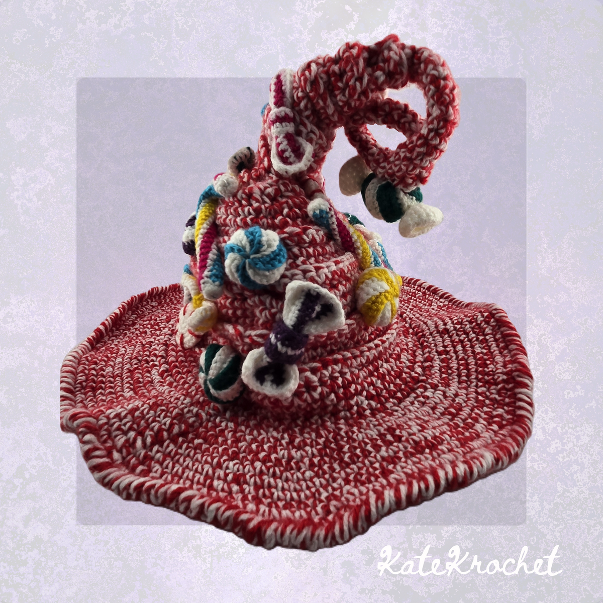 Crocheted Lolly Hat