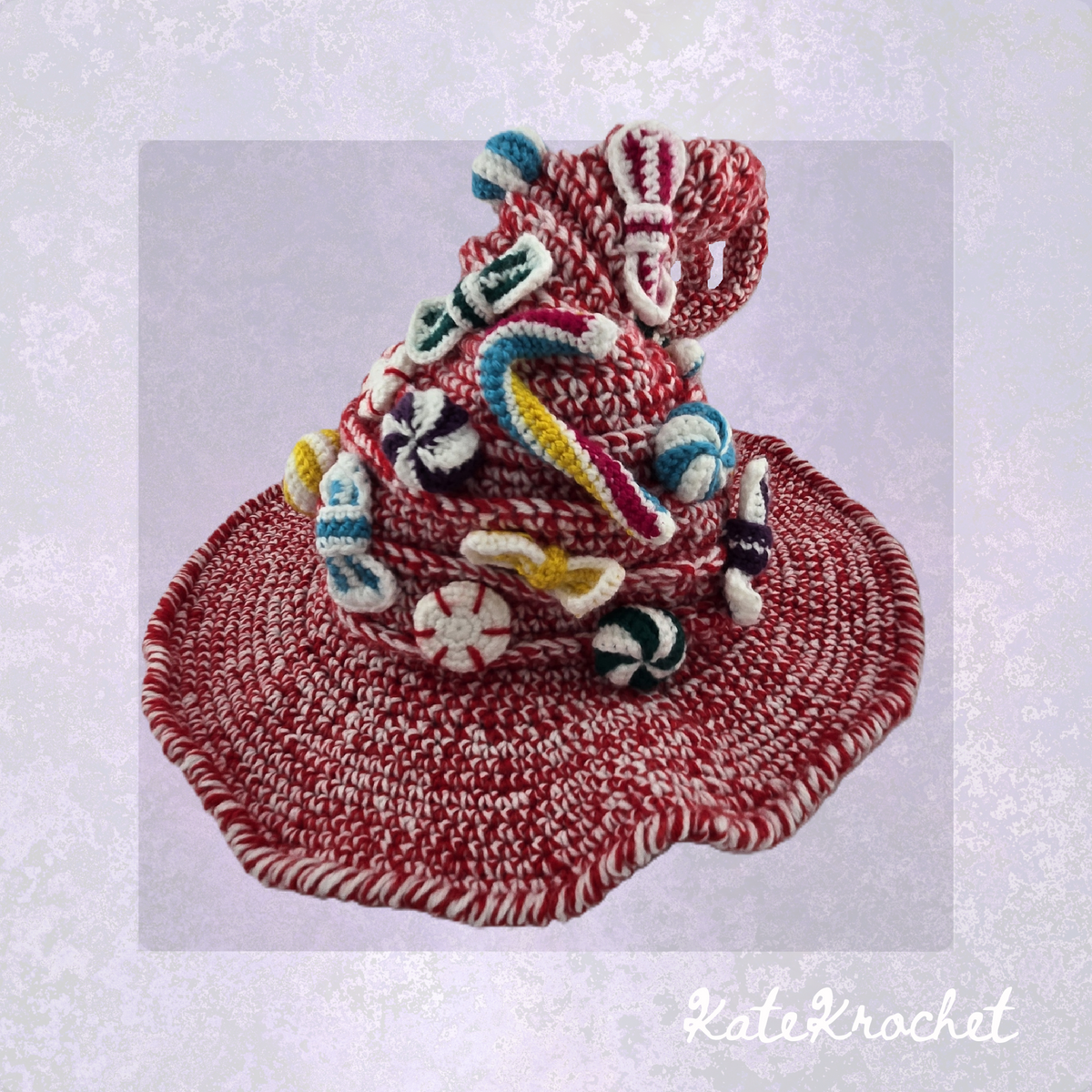 Crocheted Lolly Hat