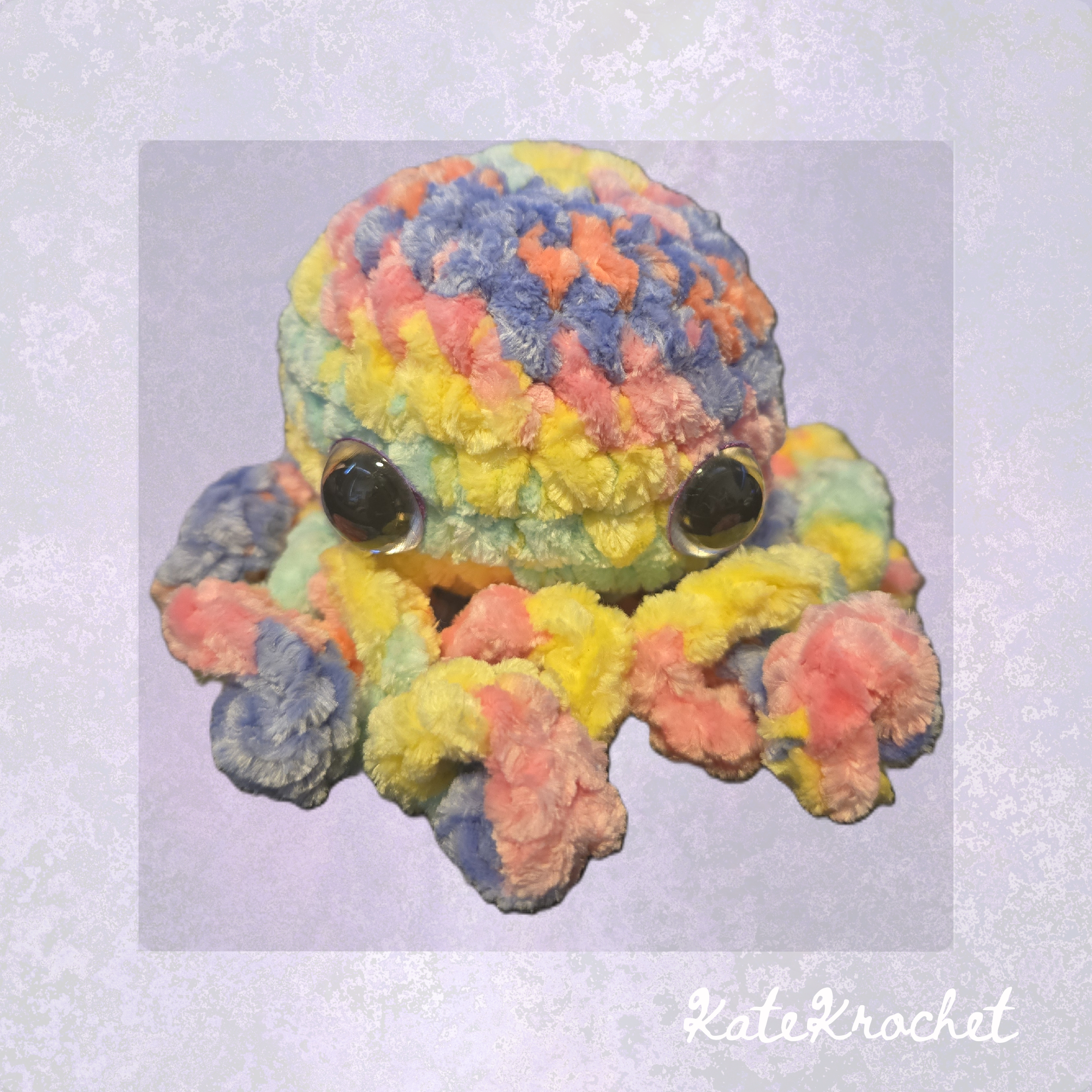Crocheted Octo Plushie