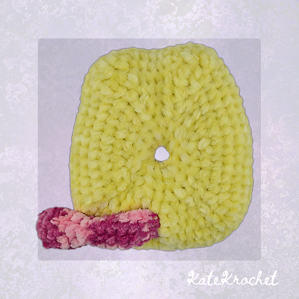 Crocheted Donut Kitty Plush