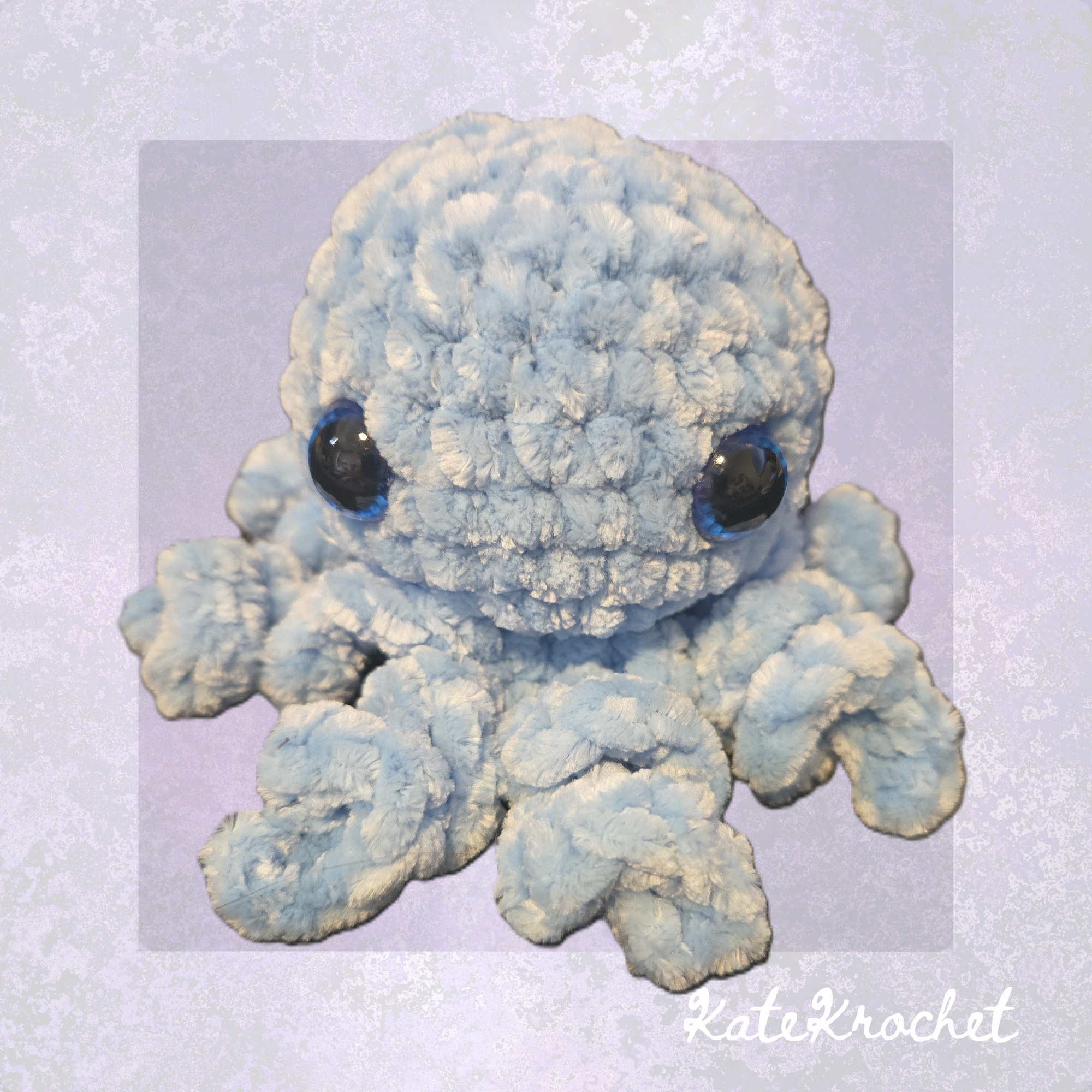 Crocheted Octo Plushie