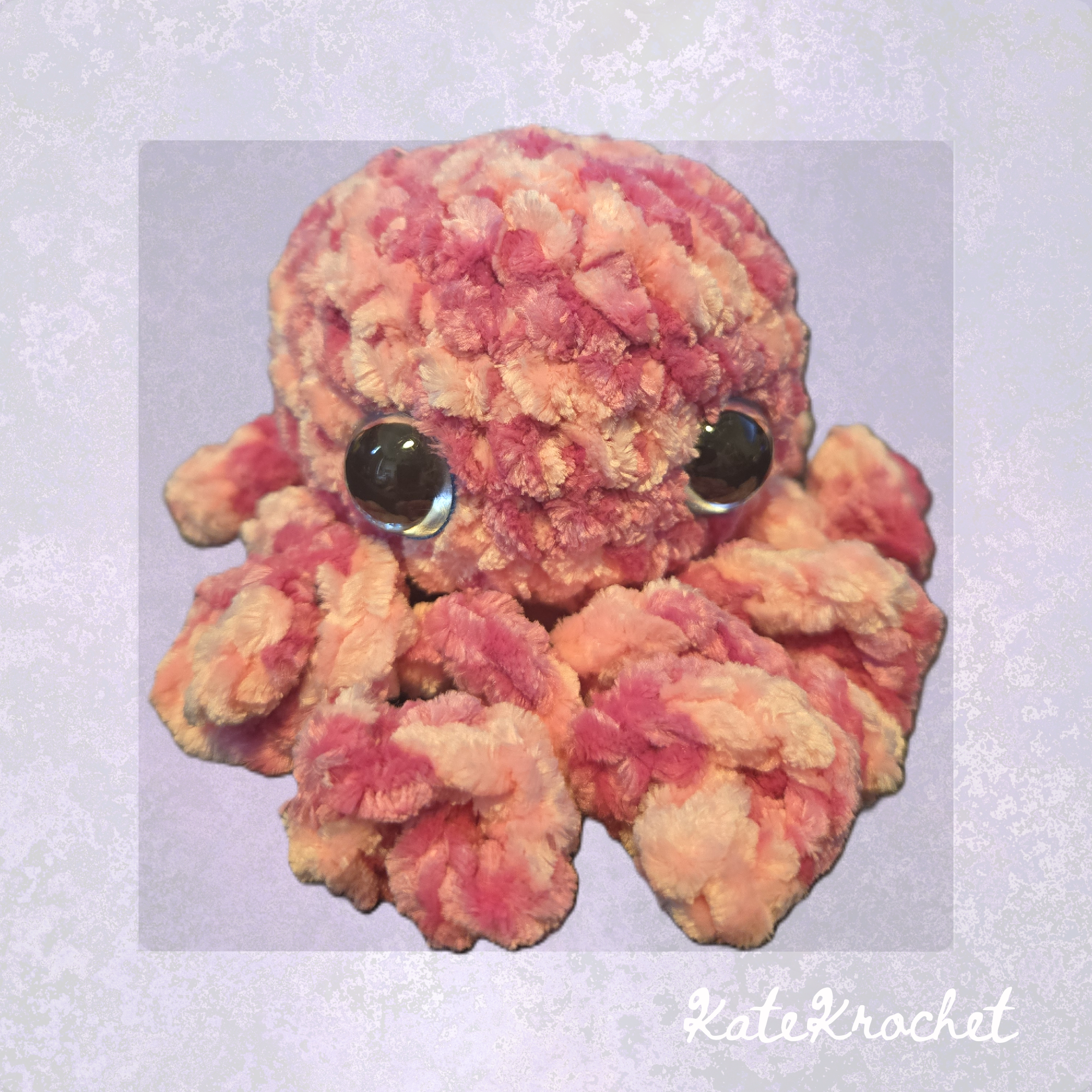 Crocheted Octo Plushie