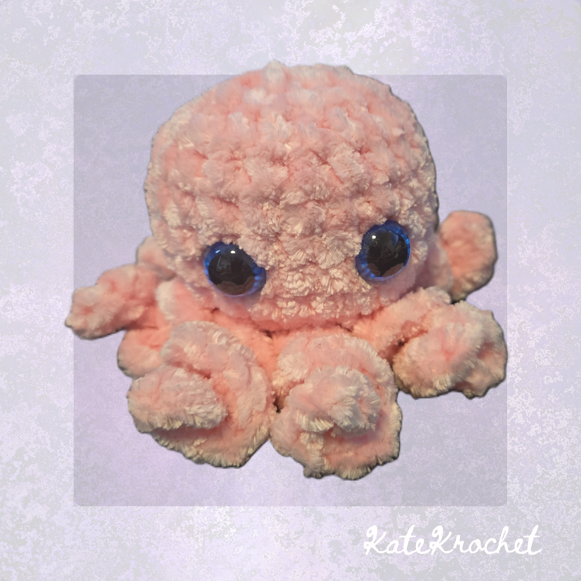 Crocheted Octo Plushie