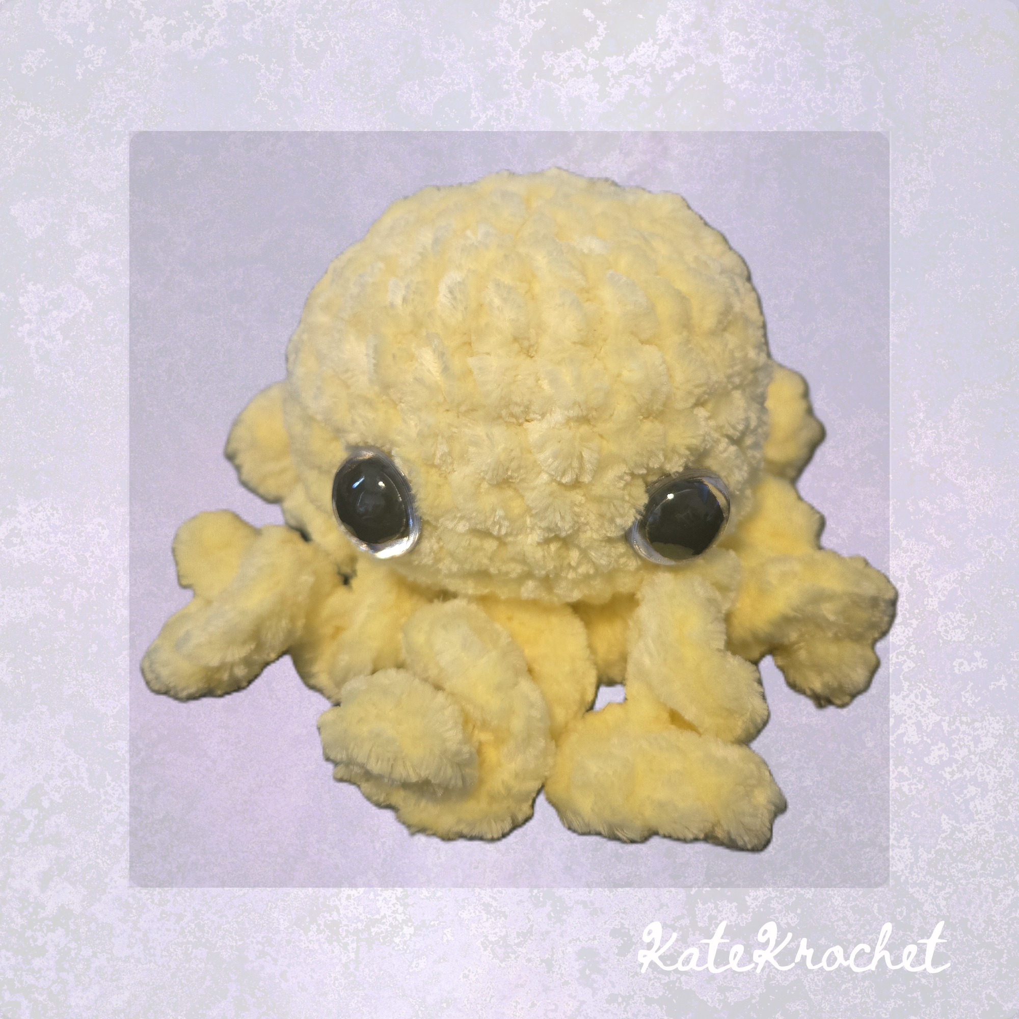 Crocheted Octo Plushie