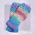 Dragon Scale Fingerless Gloves