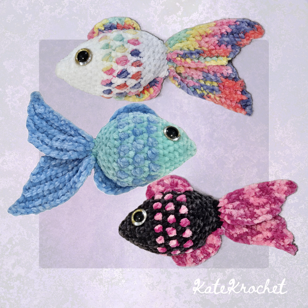 Goldfish Handmade Crochet Plushies