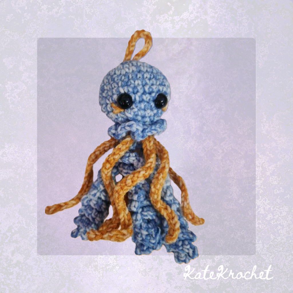 Handmade Crochet Jellyfish Plush