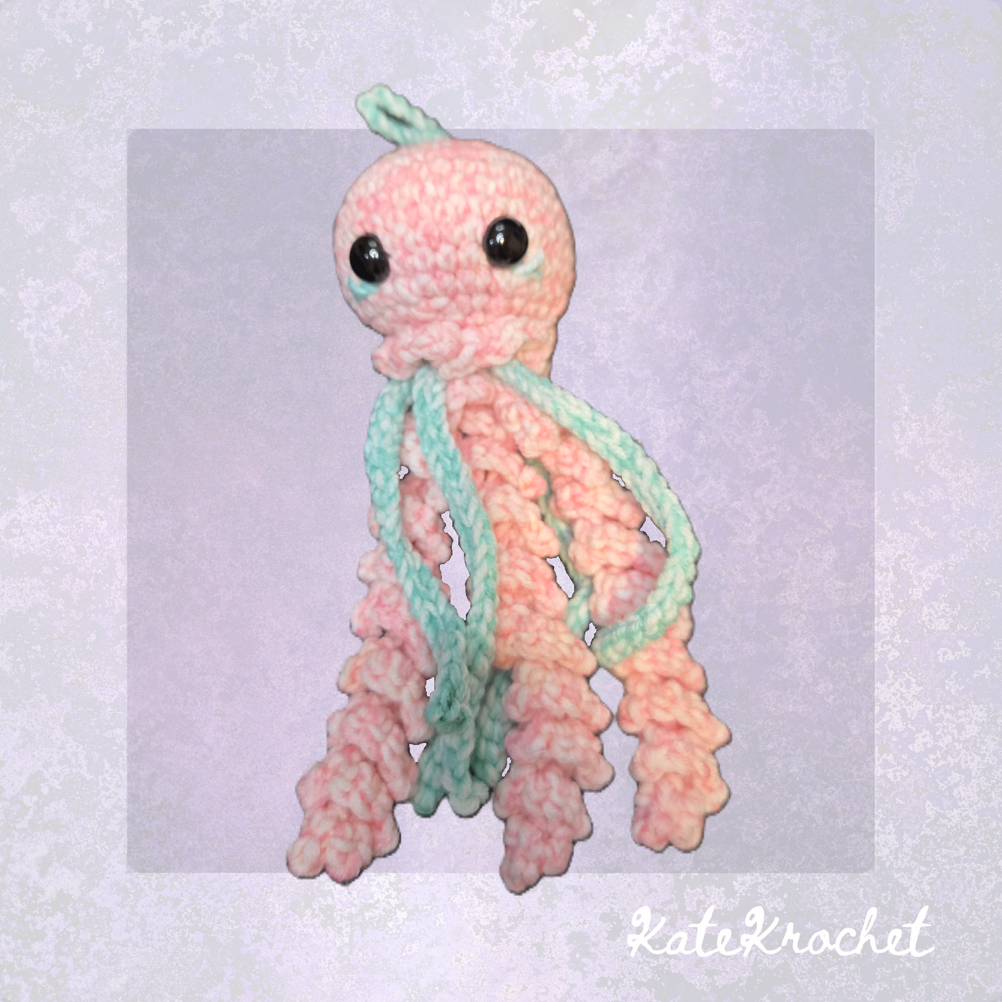 Handmade Crochet Jellyfish Plush