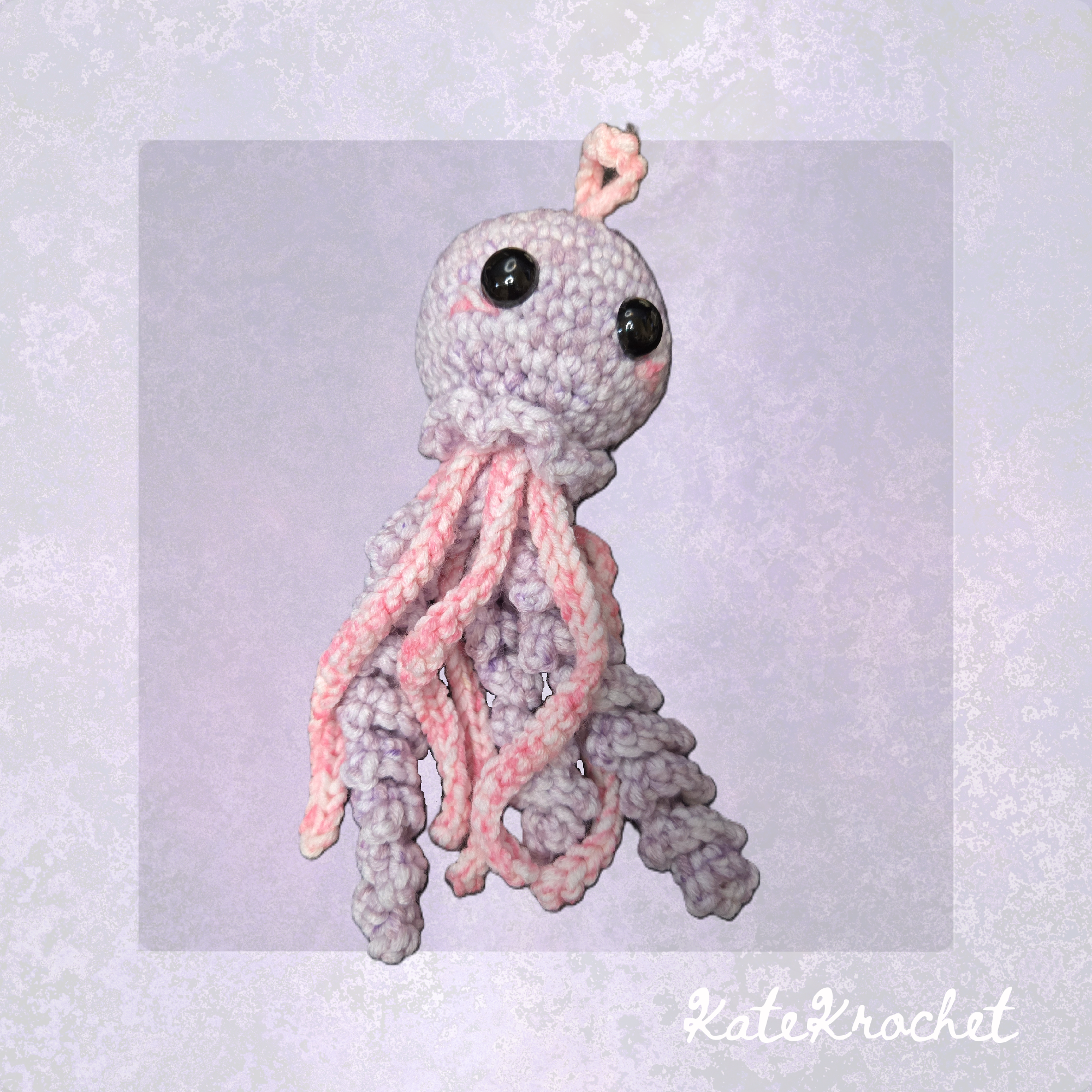 Handmade Crochet Jellyfish Plush