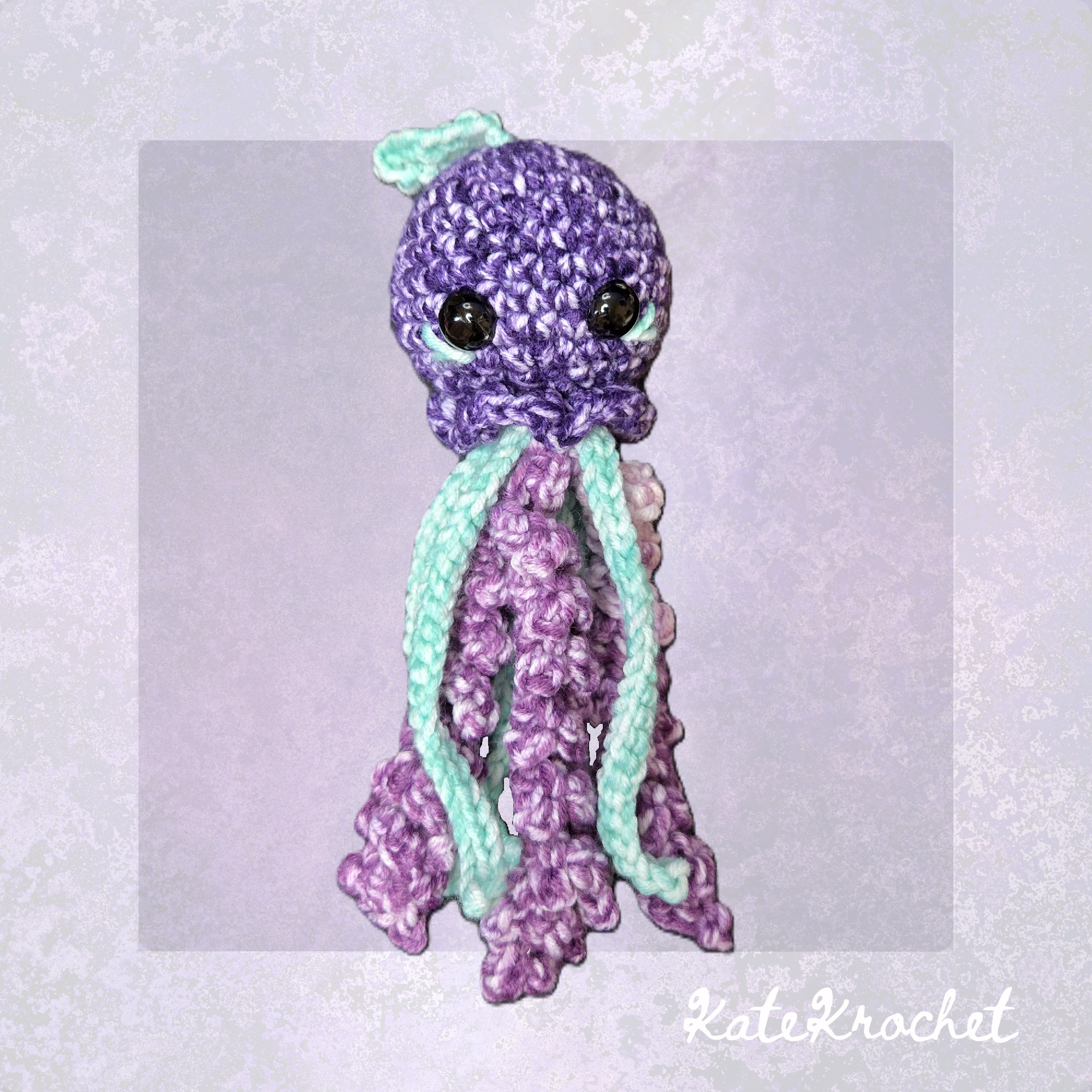Handmade Crochet Jellyfish Plush