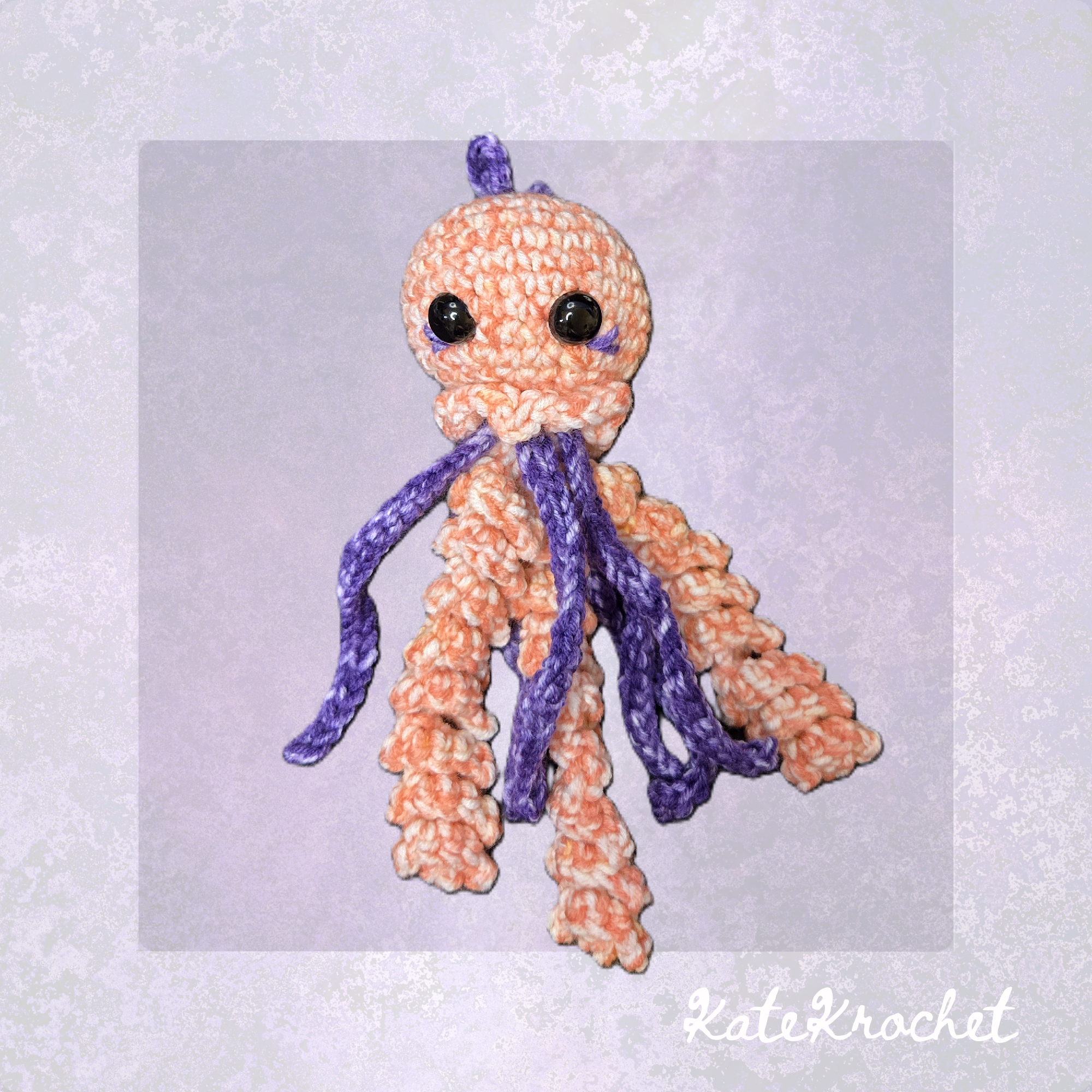 Handmade Crochet Jellyfish Plush
