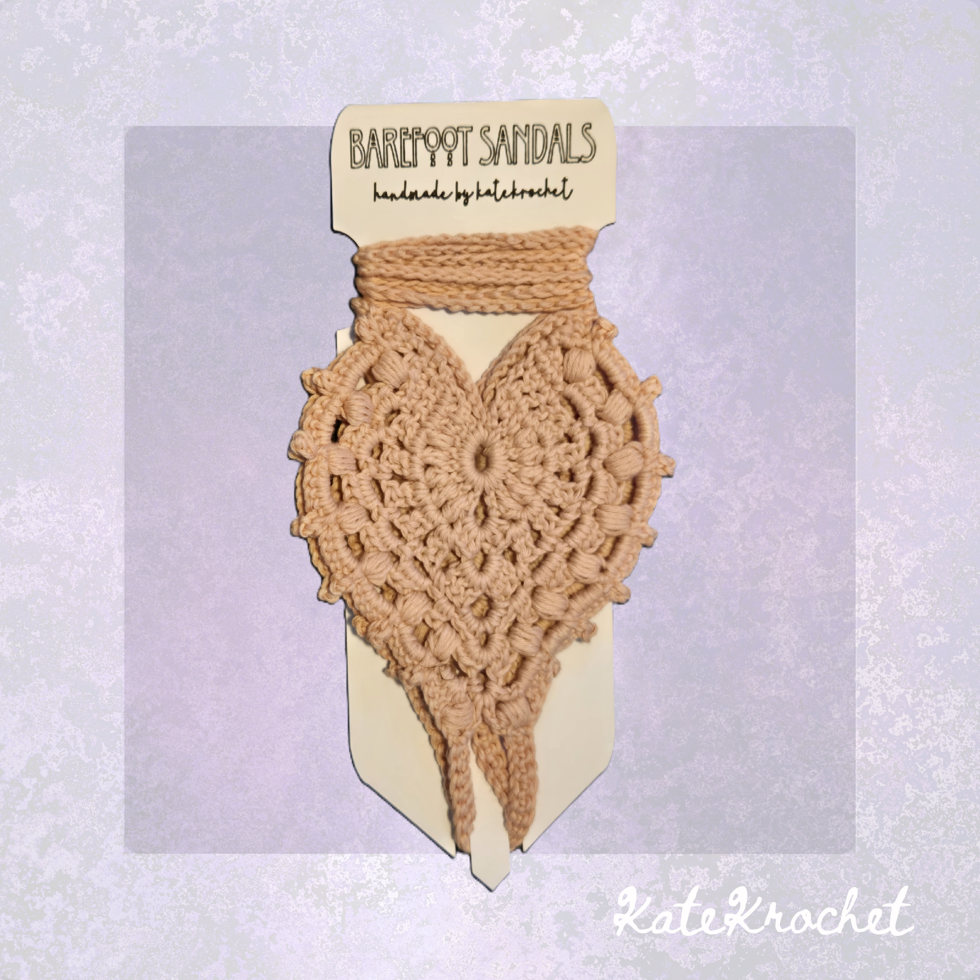Crocheted Boho Sandals - The Boho Bloodline Collection