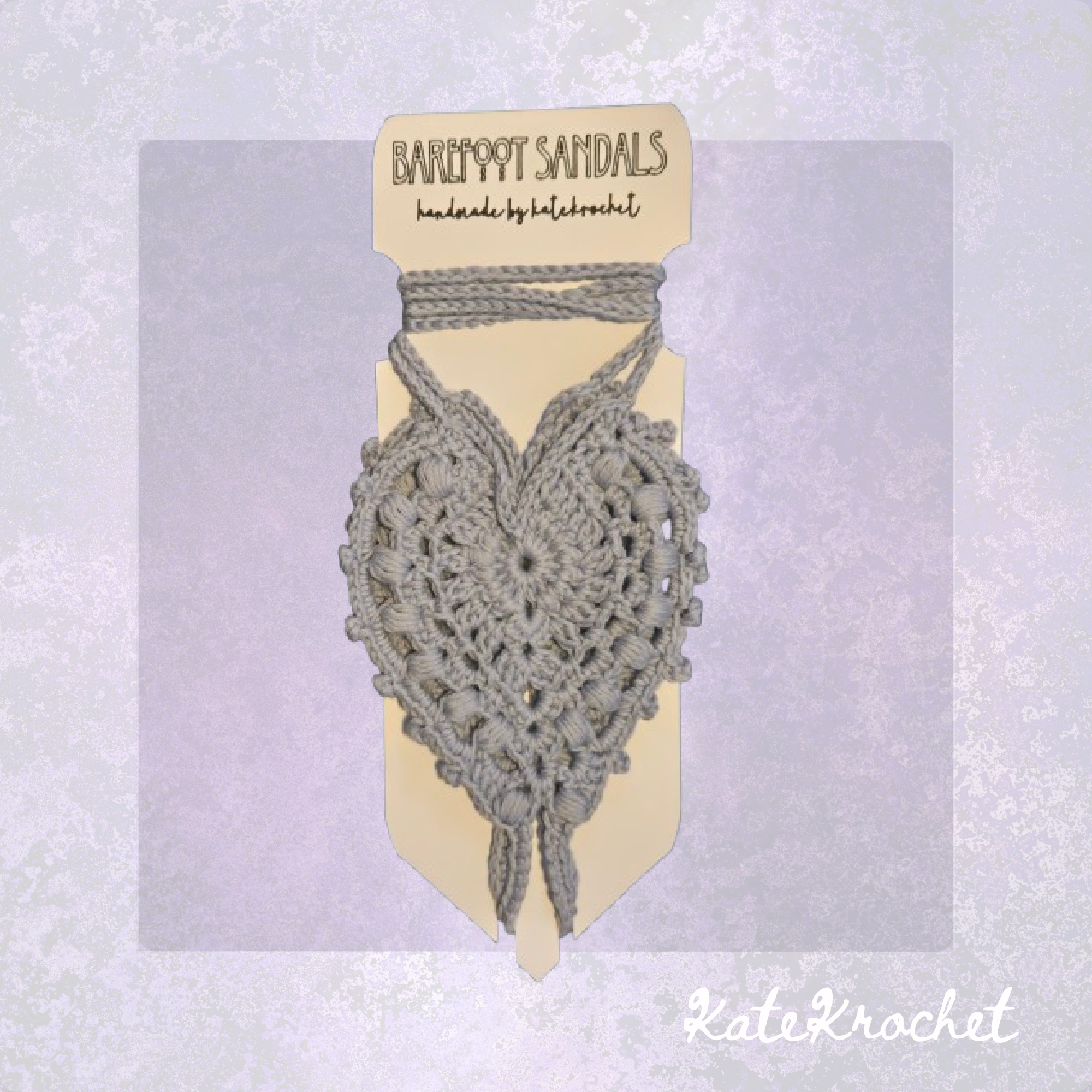 Crocheted Boho Sandals - The Boho Bloodline Collection