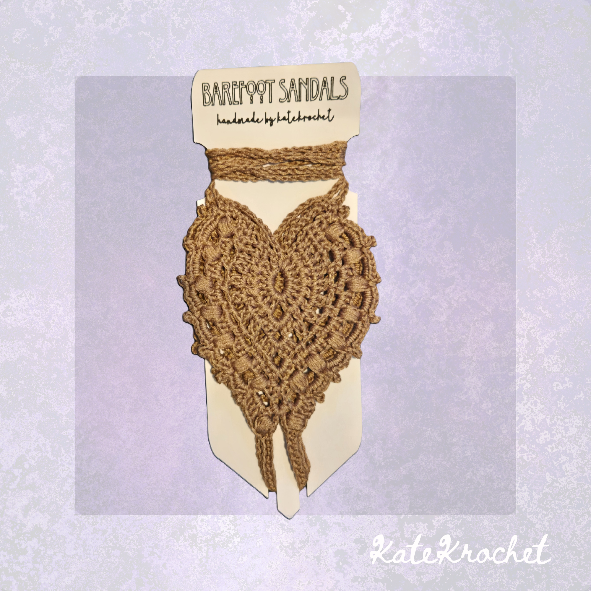 Crocheted Boho Sandals - The Boho Bloodline Collection