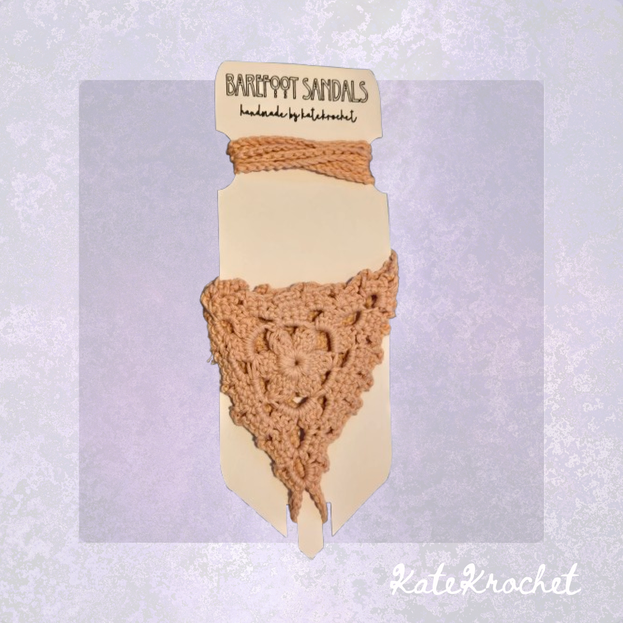 Crocheted Boho Sandals - The Boho Bloodline Collection