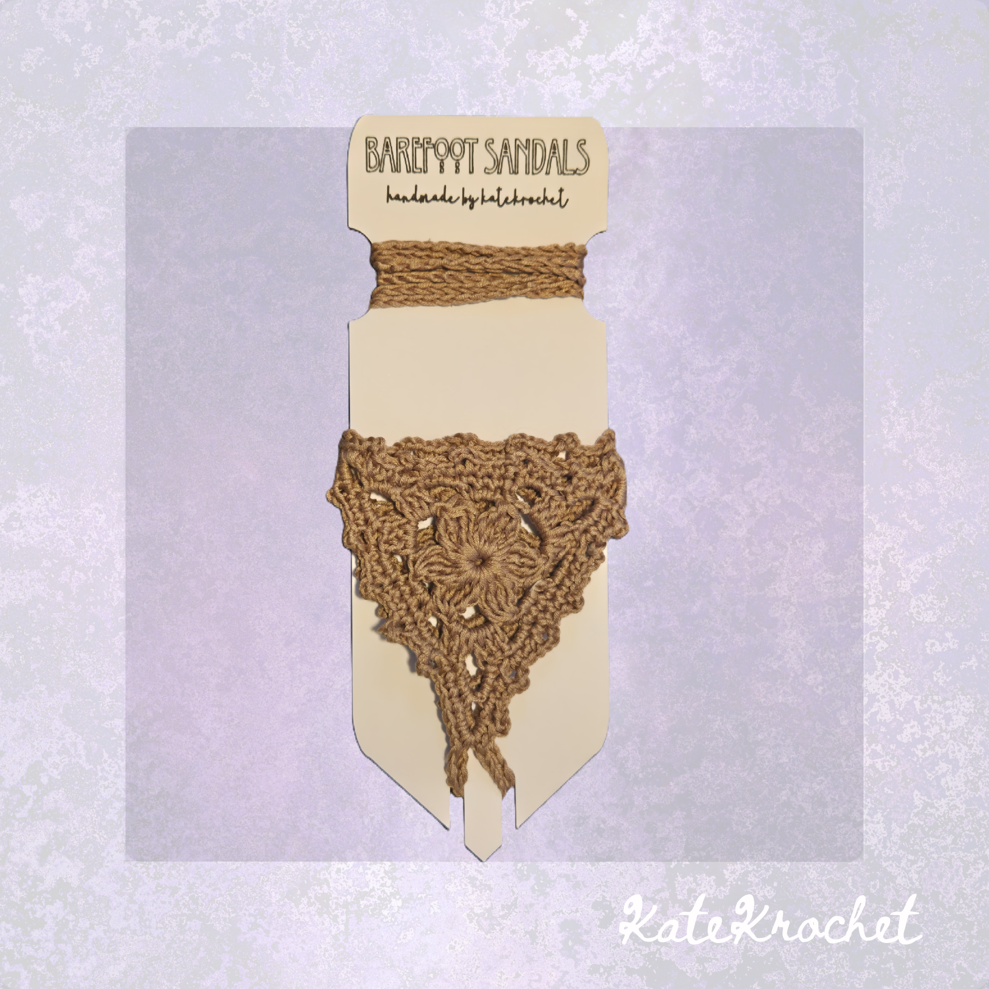 Crocheted Boho Sandals - The Boho Bloodline Collection