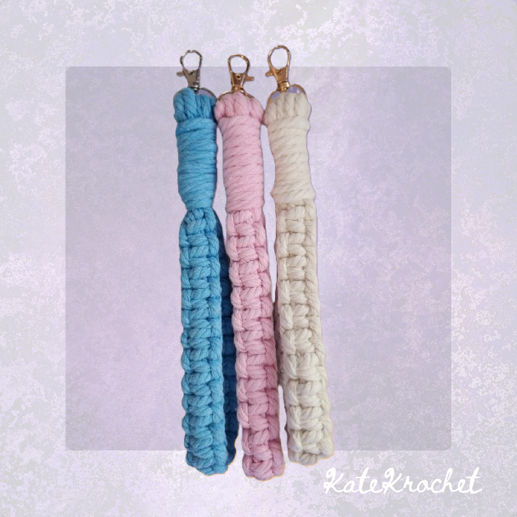 Large Macrame Keychains