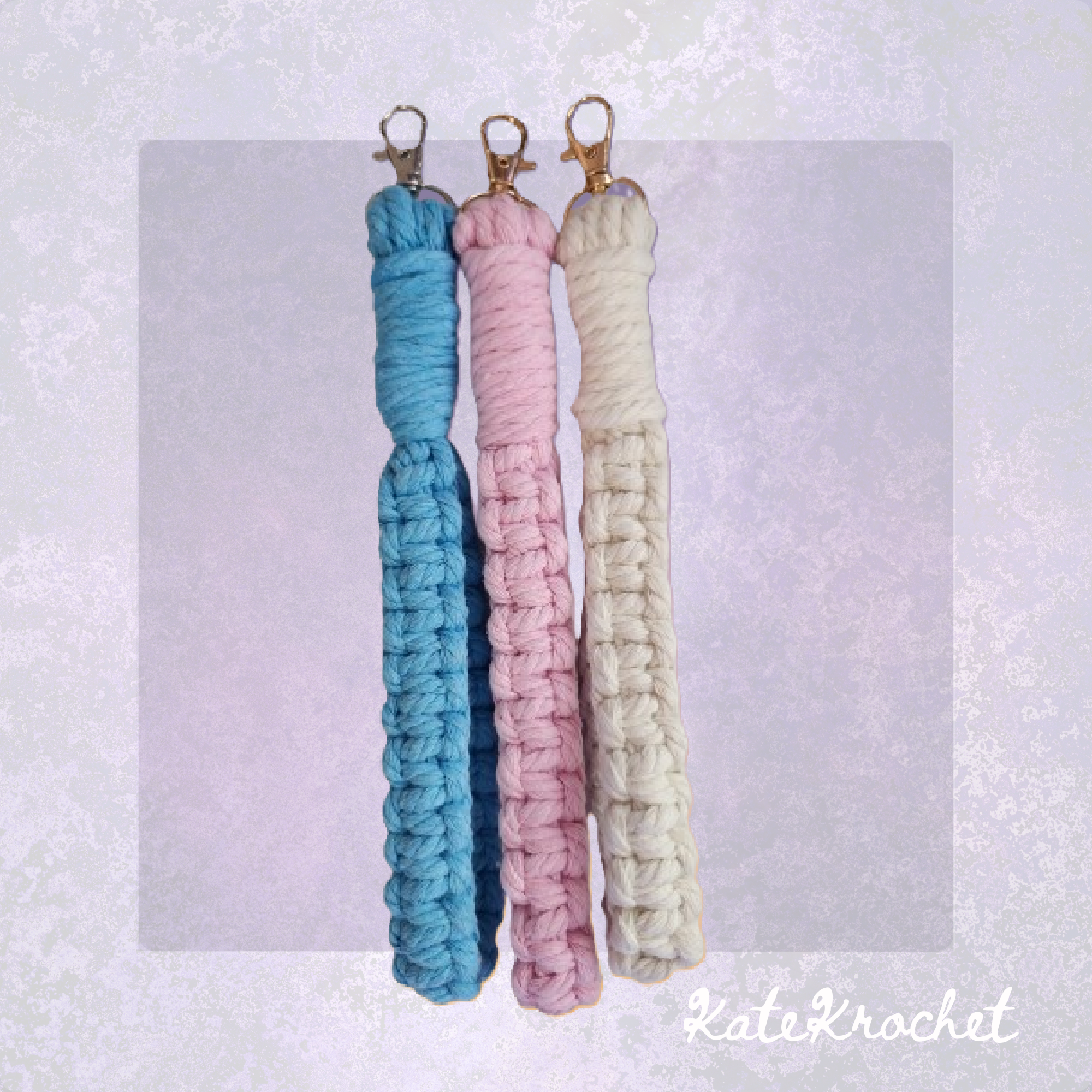Large Macrame Keychains