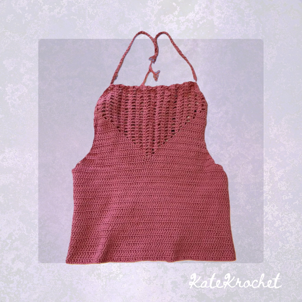 Mediterranean Love Halter Top