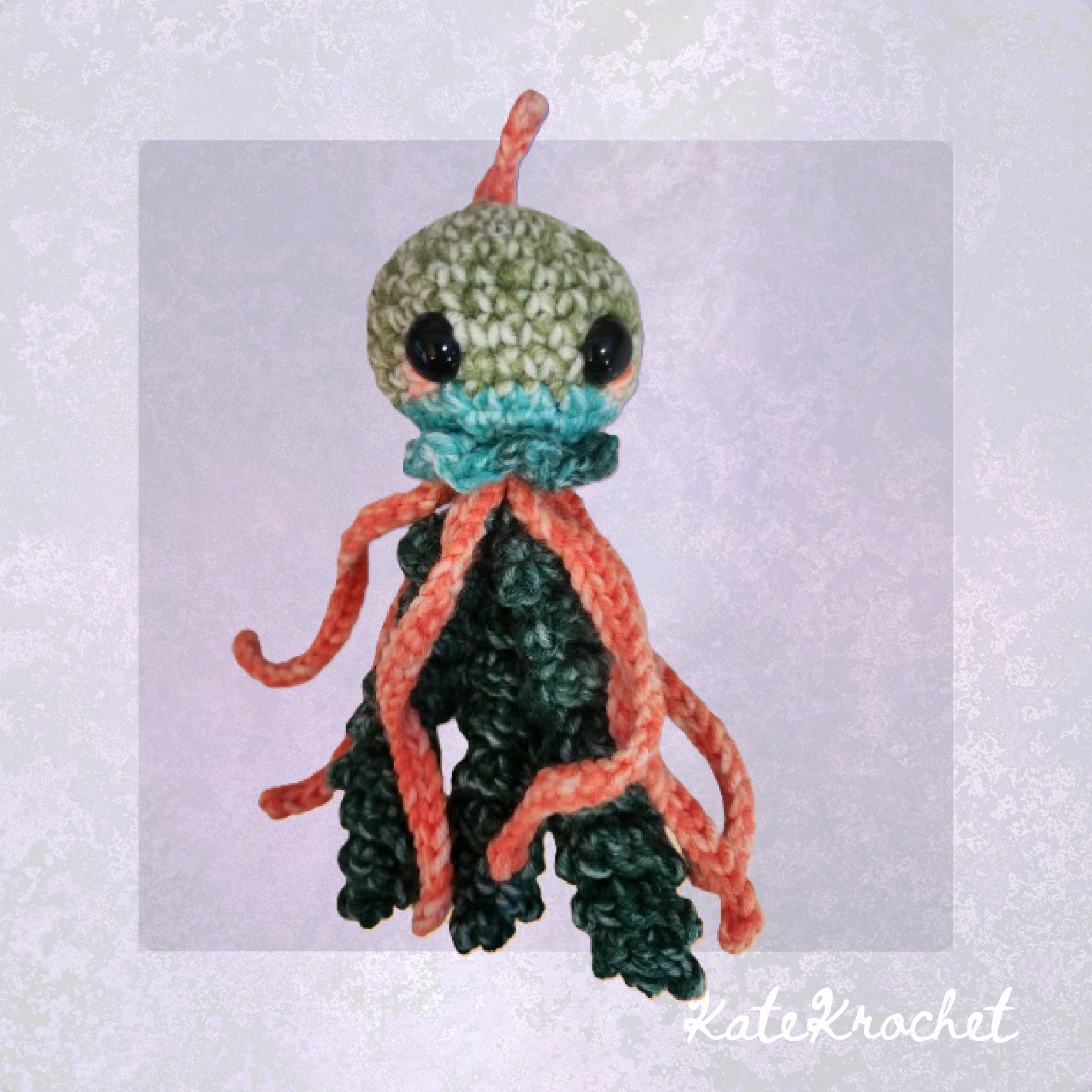 Handmade Crochet Jellyfish Plush