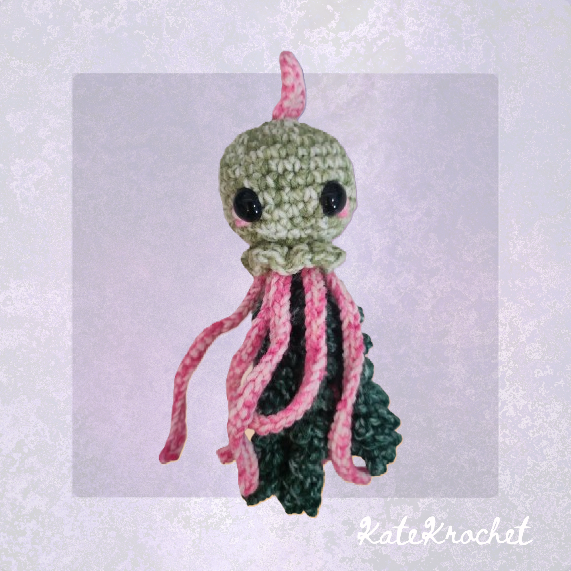 Handmade Crochet Jellyfish Plush