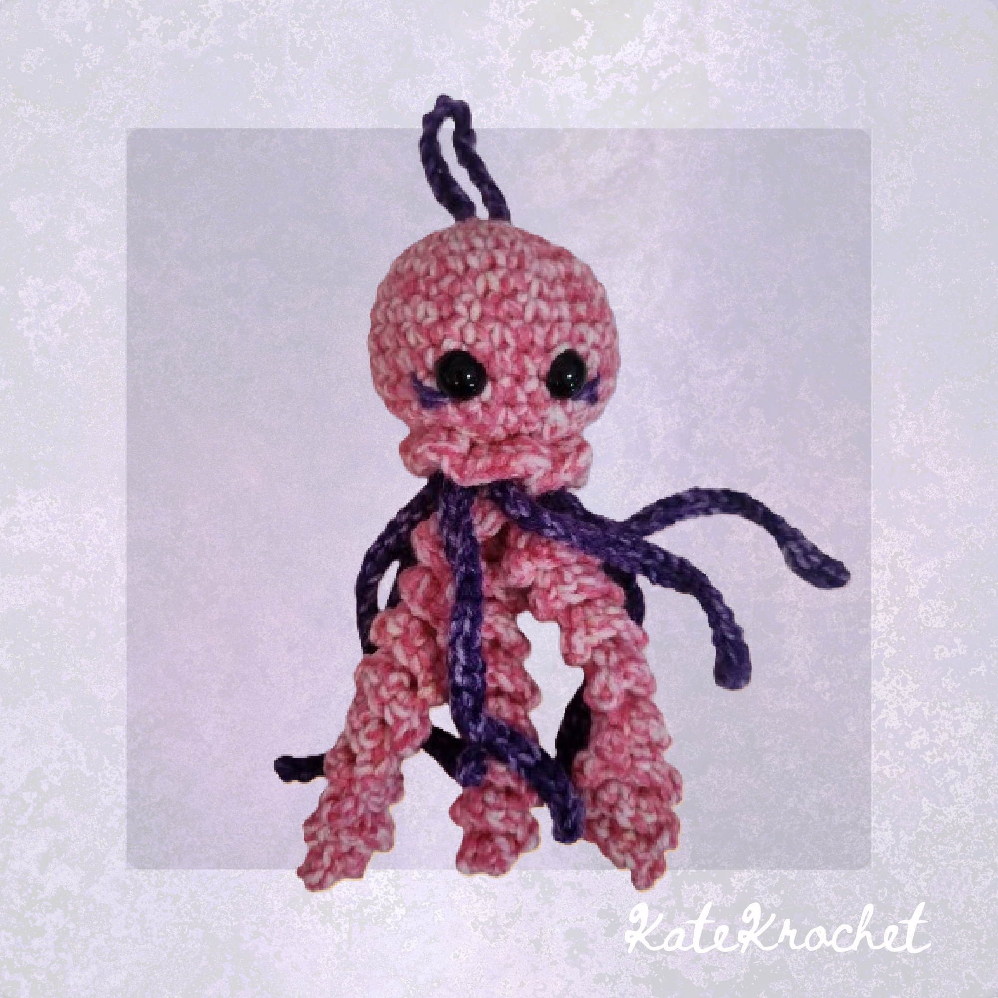 Handmade Crochet Jellyfish Plush