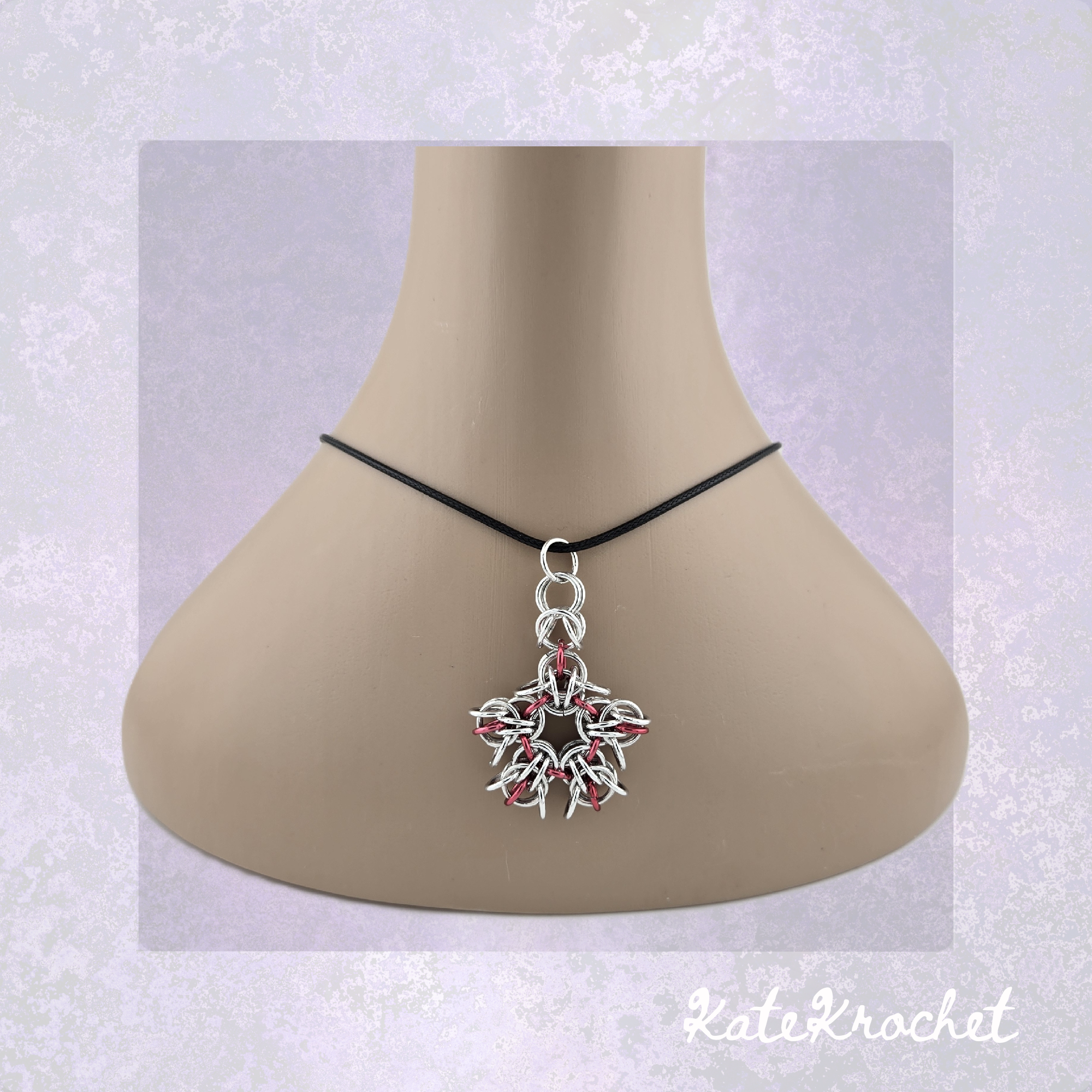 5 Pointed Star Chainmaille Necklace | Pixie Link