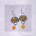Romanov Beaded Drop Earrings