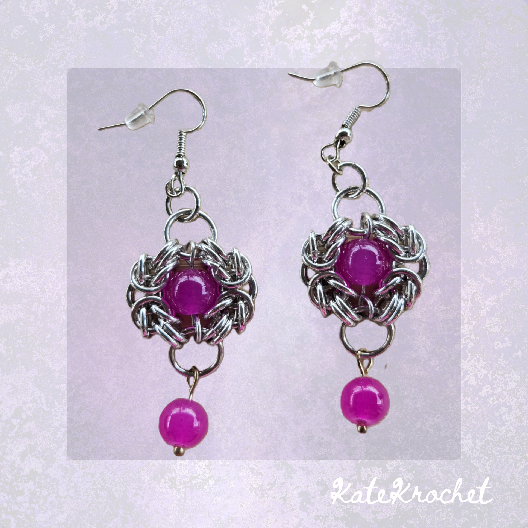 Romanov Beaded Drop Earrings