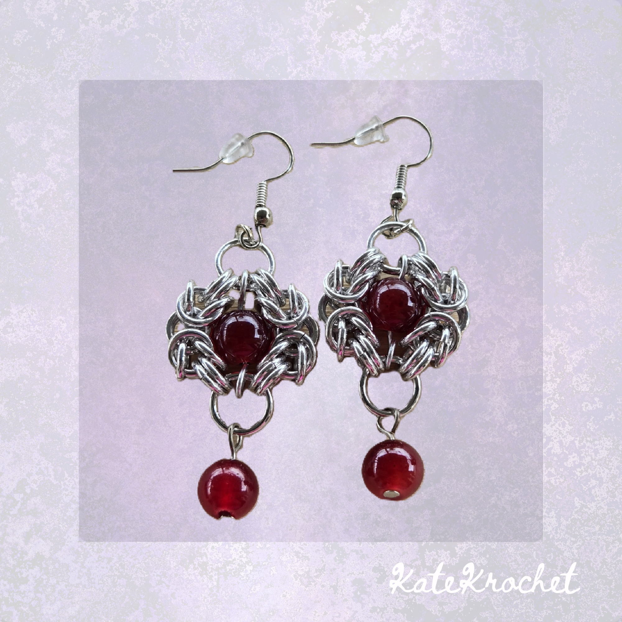 Romanov Beaded Drop Earrings
