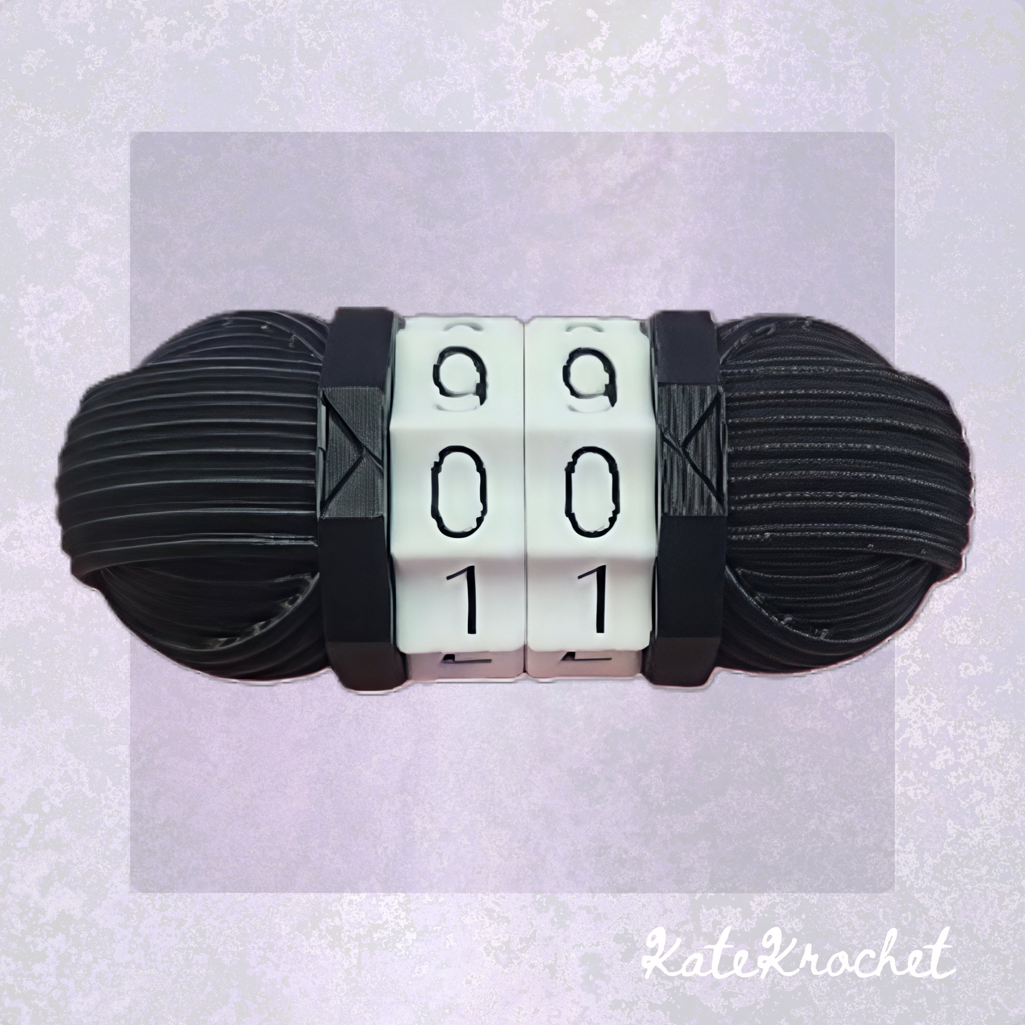 Yarn Ball Rotating Row Counter