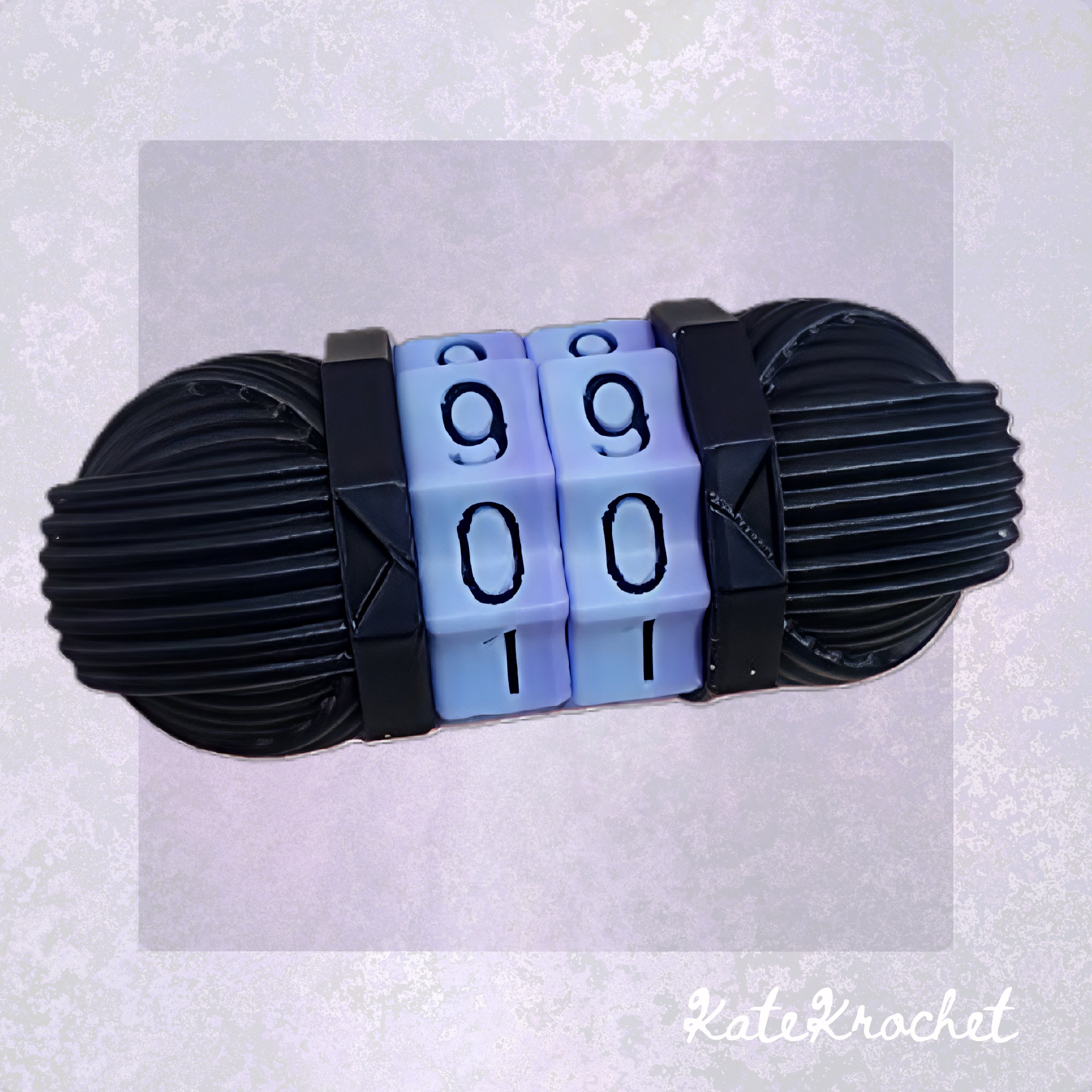 Yarn Ball Rotating Row Counter
