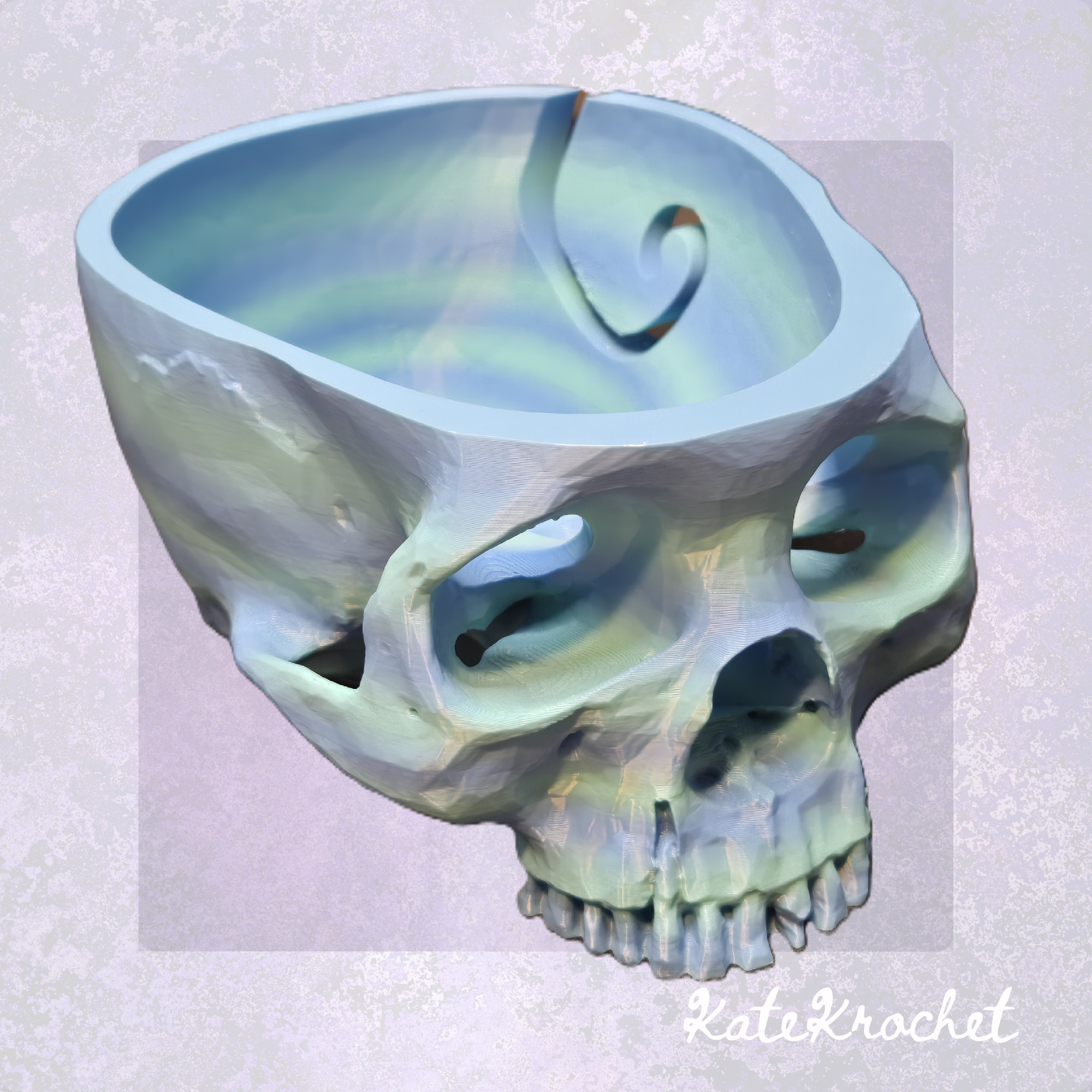 Skull Yarn Bowl