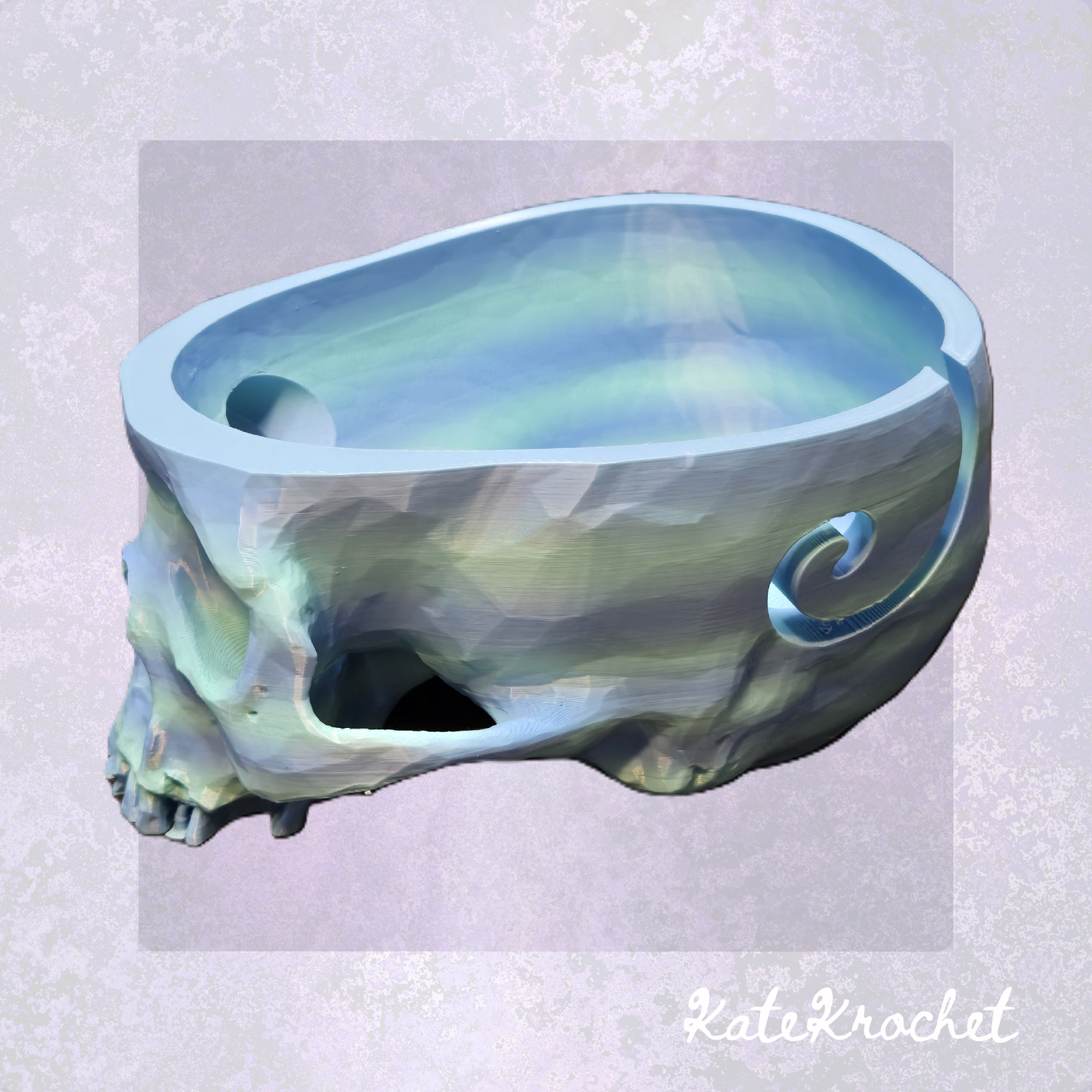 Skull Yarn Bowl