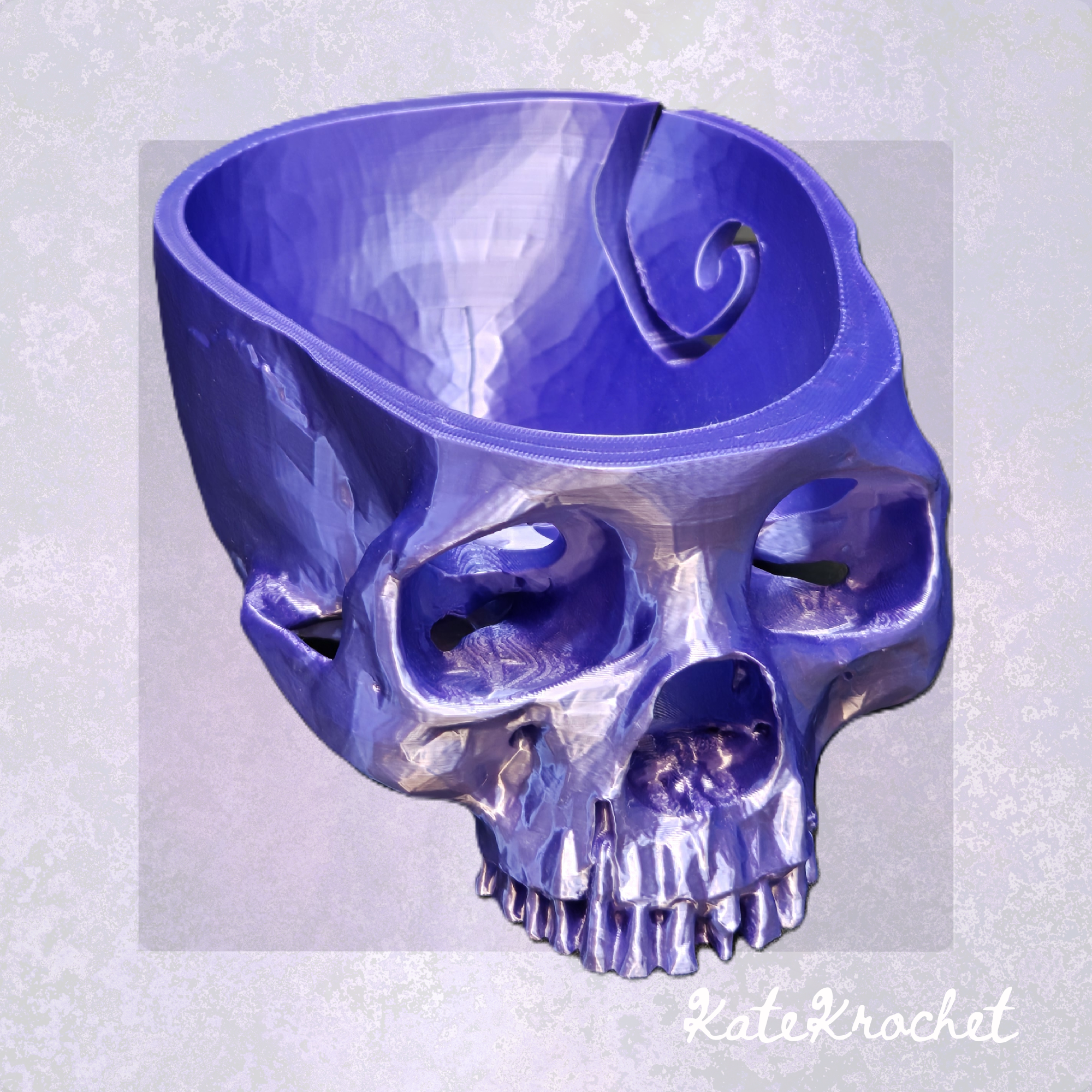 Skull Yarn Bowl