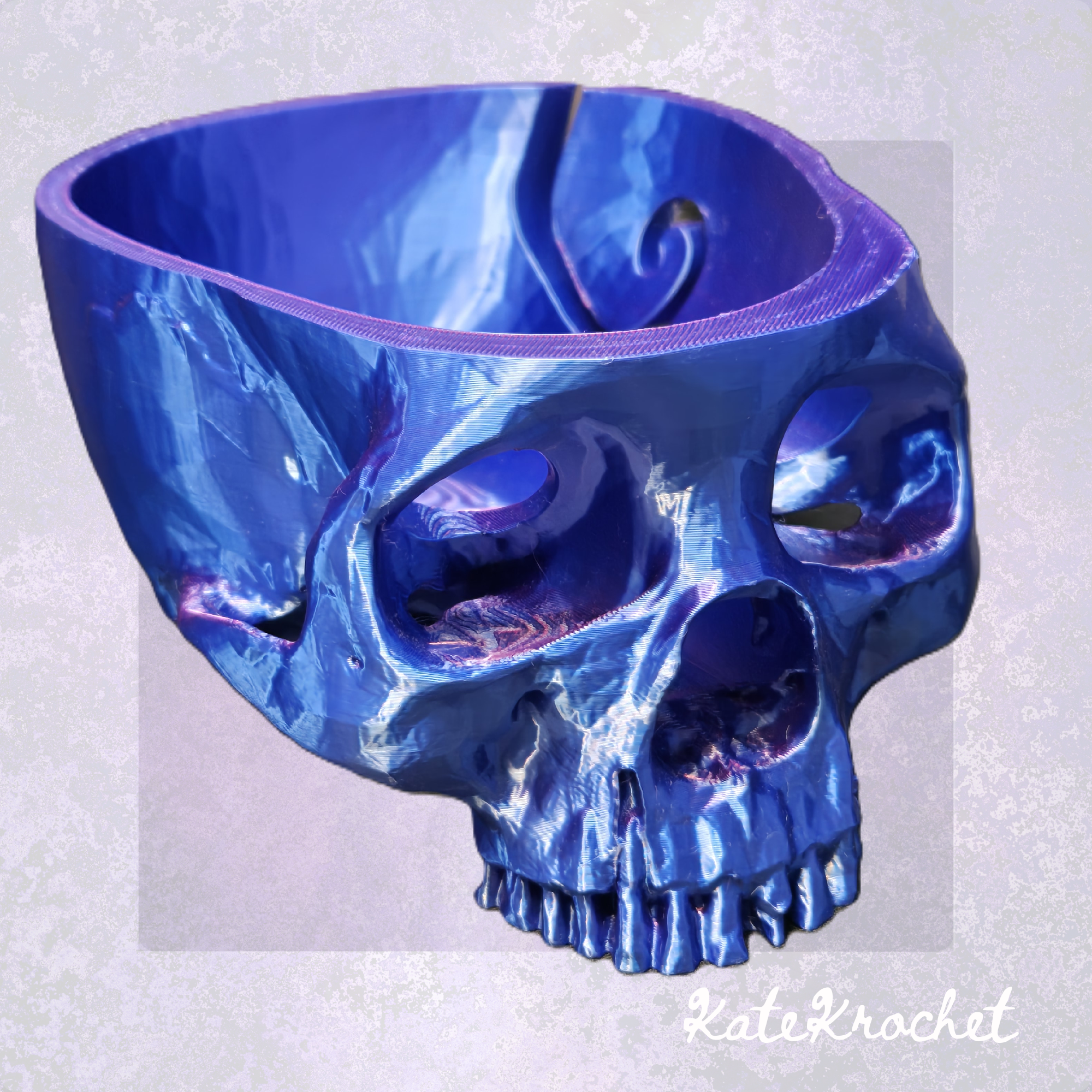 Skull Yarn Bowl