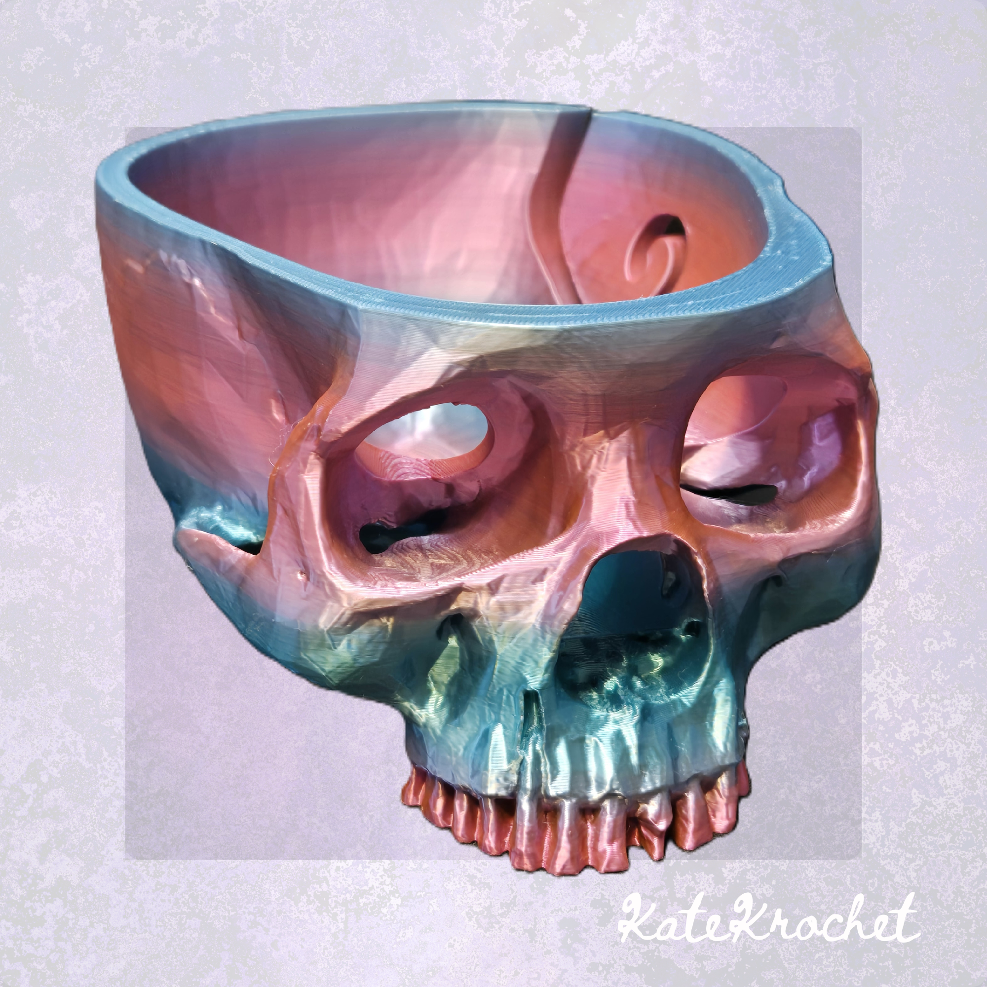 Skull Yarn Bowl