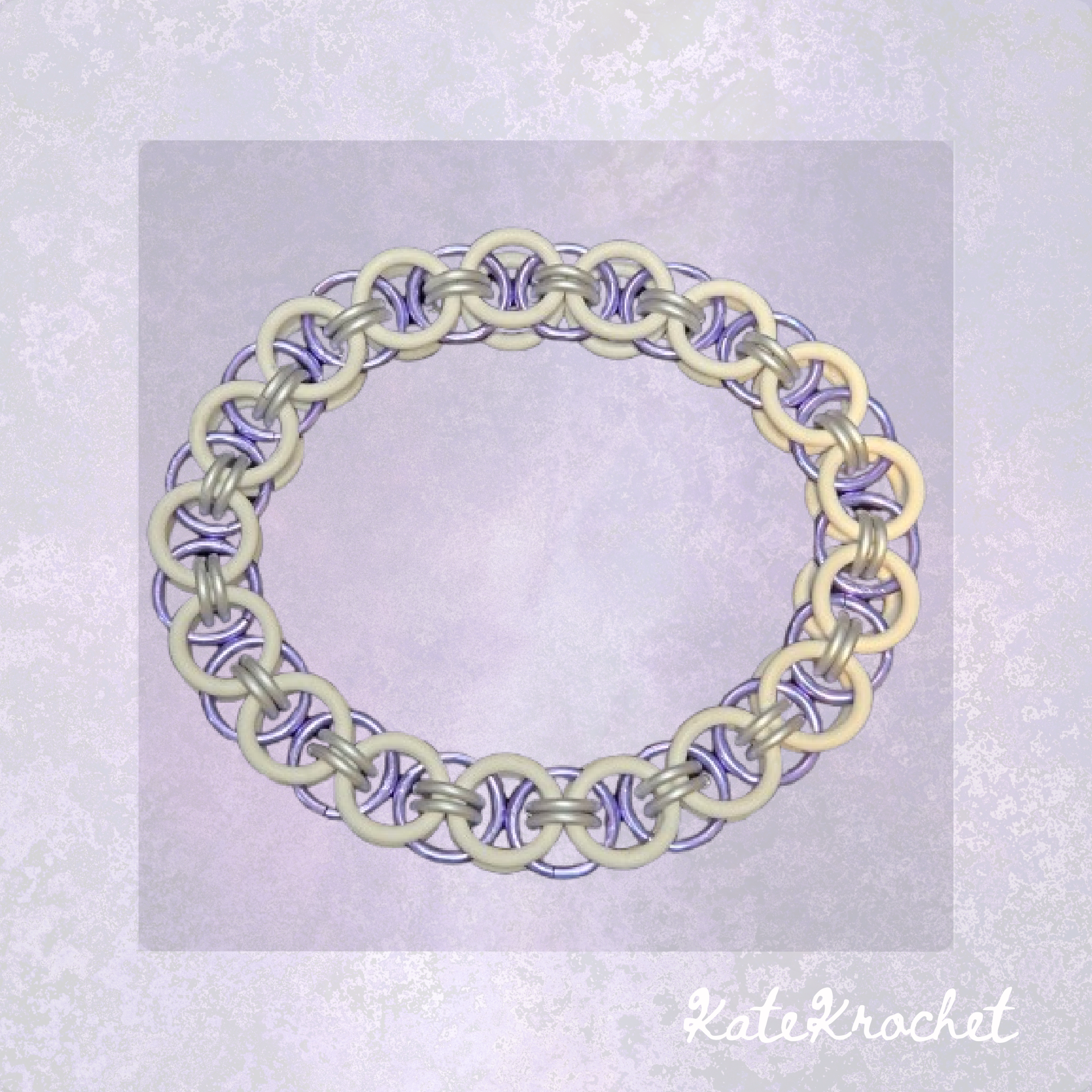 Stretchy Helm Weave Chainmaille Bracelets